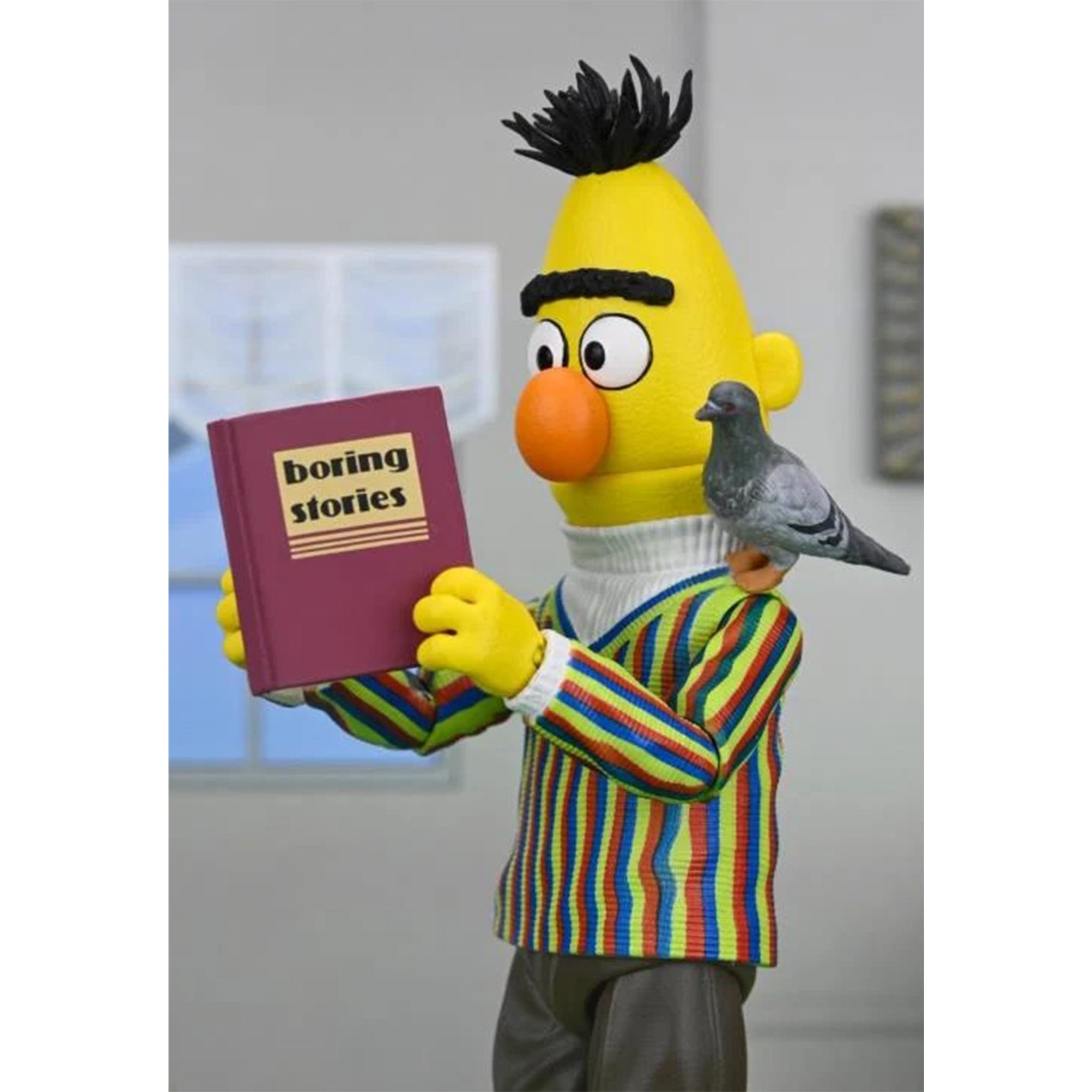 NECA Sesame Street Ultimate Bert Action Figure 17cm – TV Icons & Heroes, NECA, 17 cm, brand new collector item, Uncanny Collectibles Dublin Ireland
