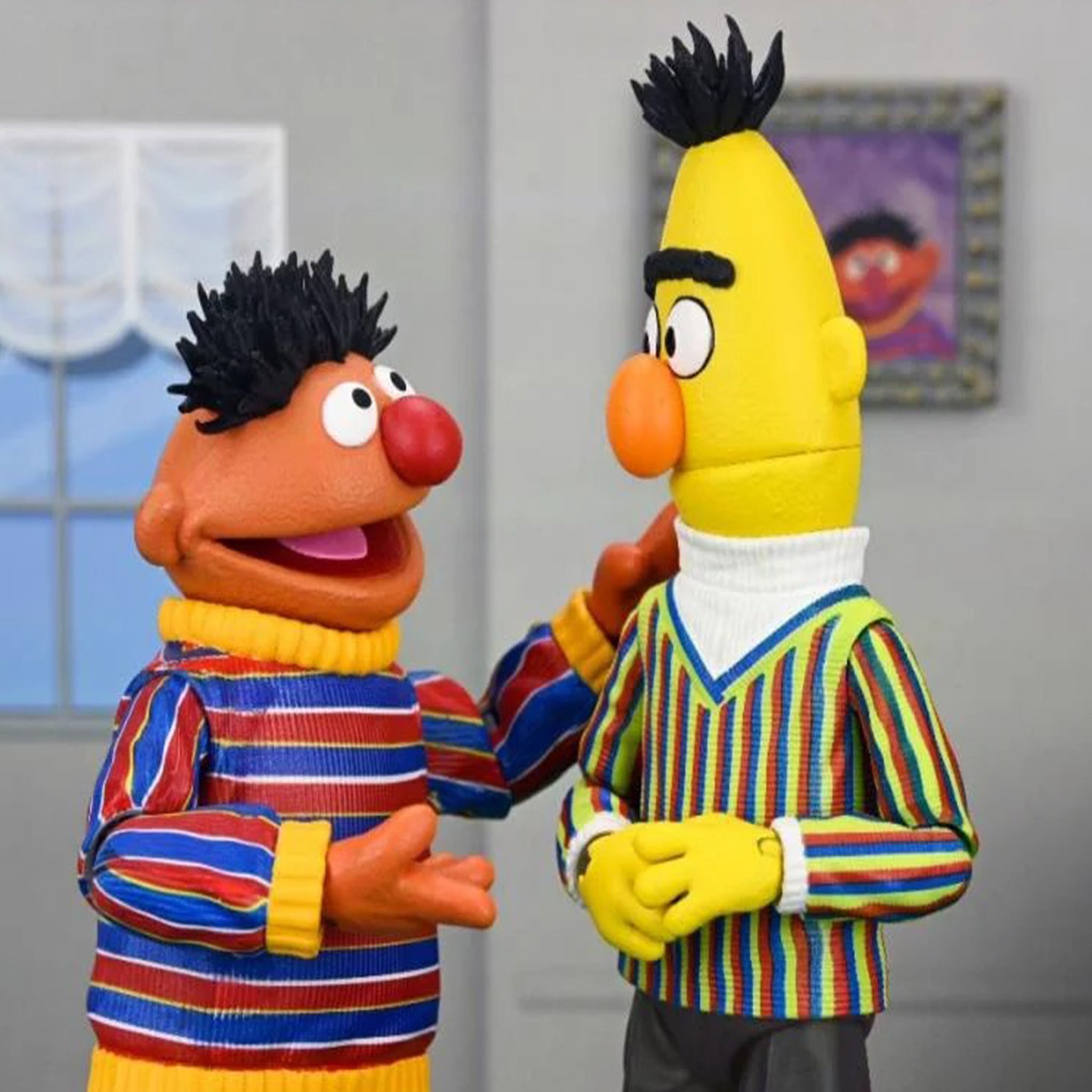 NECA Sesame Street Ultimate Bert Action Figure 17cm – TV Icons & Heroes, NECA, 17 cm, brand new collector item, Uncanny Collectibles Dublin Ireland