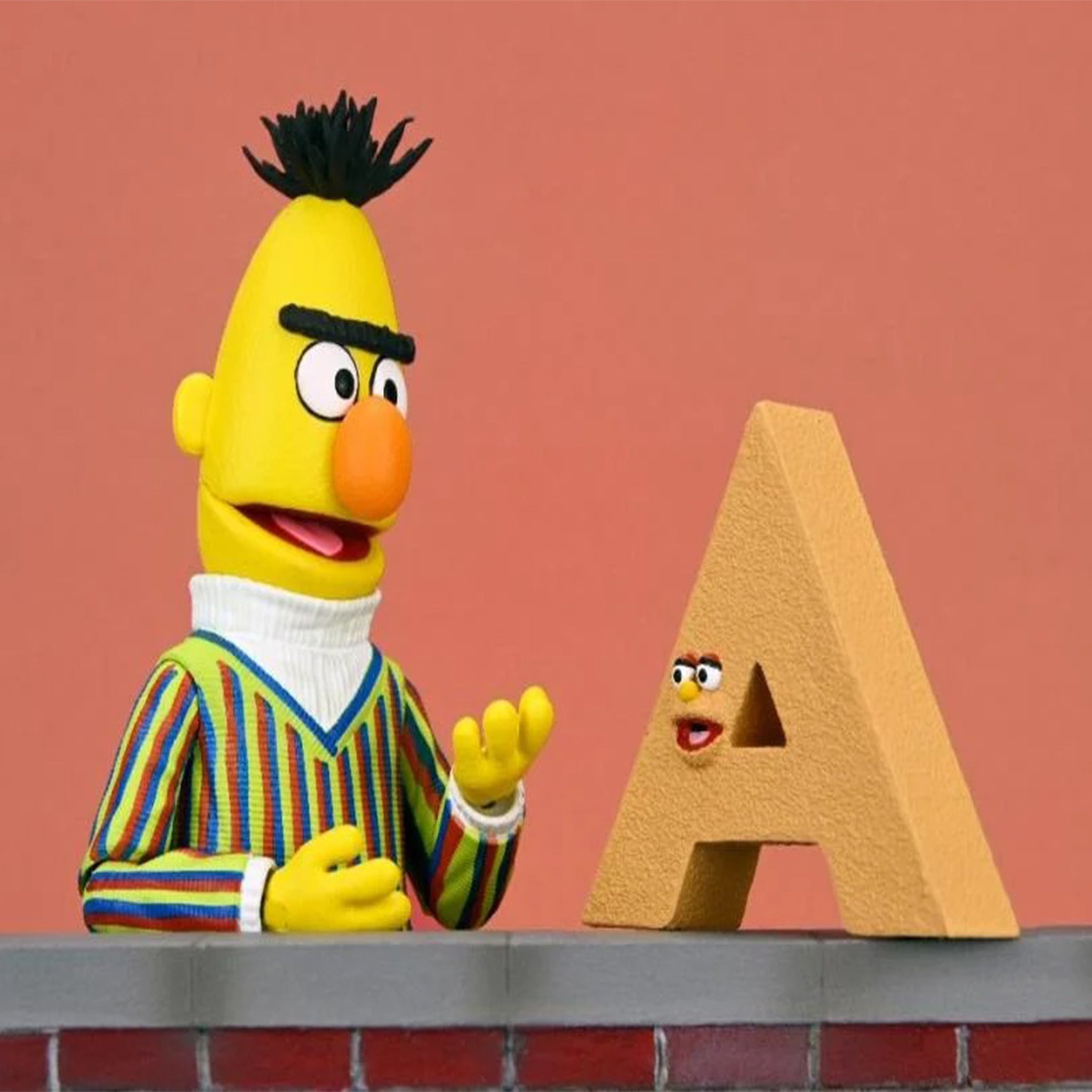 NECA Sesame Street Ultimate Bert Action Figure 17cm – TV Icons & Heroes, NECA, 17 cm, brand new collector item, Uncanny Collectibles Dublin Ireland