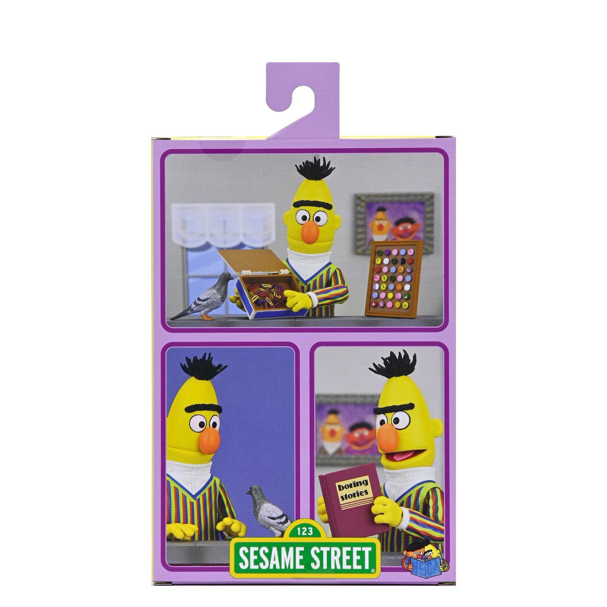 NECA Sesame Street Ultimate Bert Action Figure 17cm – TV Icons & Heroes, NECA, 17 cm, brand new collector item, Uncanny Collectibles Dublin Ireland