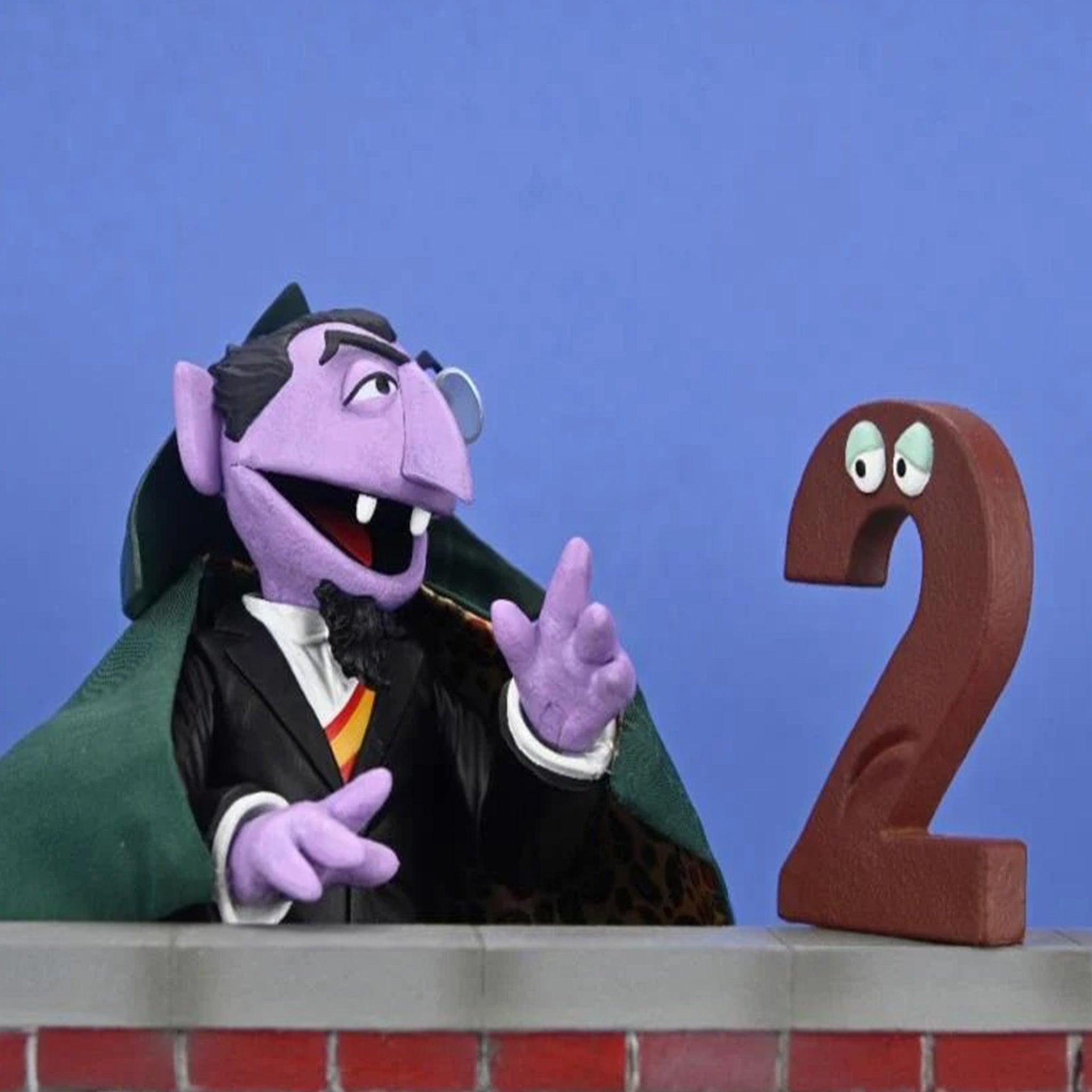 NECA Sesame Street Ultimate The Count Action Figure 17cm – TV Icons & Heroes, NECA, 17 cm, brand new collector item, Uncanny Collectibles Dublin Ireland