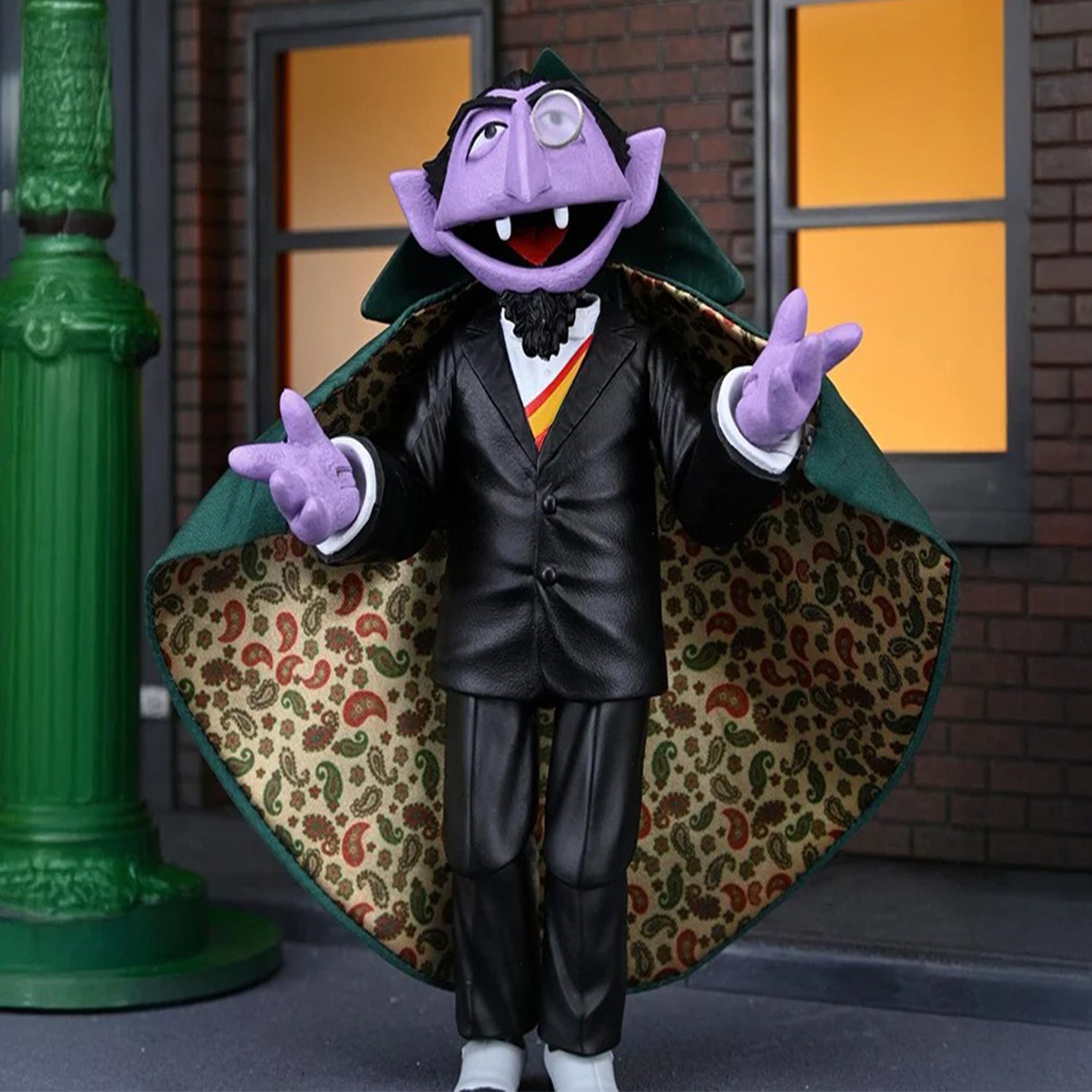 NECA Sesame Street Ultimate The Count Action Figure 17cm – TV Icons & Heroes, NECA, 17 cm, brand new collector item, Uncanny Collectibles Dublin Ireland