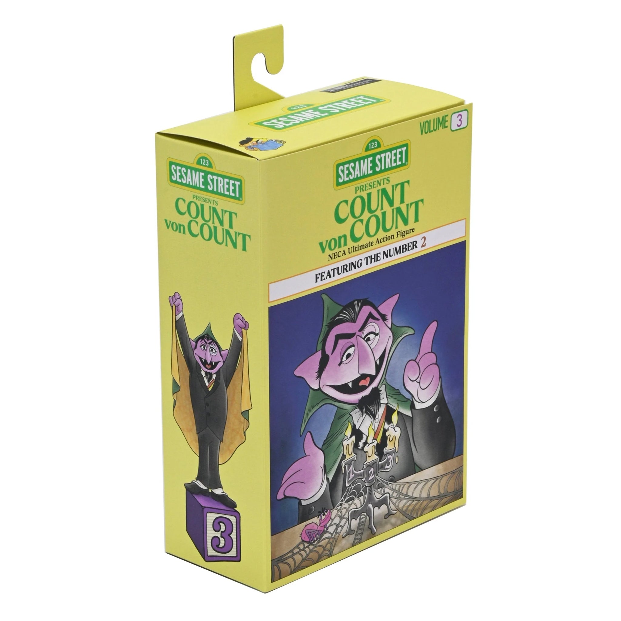 NECA Sesame Street Ultimate The Count Action Figure 17cm – TV Icons & Heroes, NECA, 17 cm, brand new collector item, Uncanny Collectibles Dublin Ireland