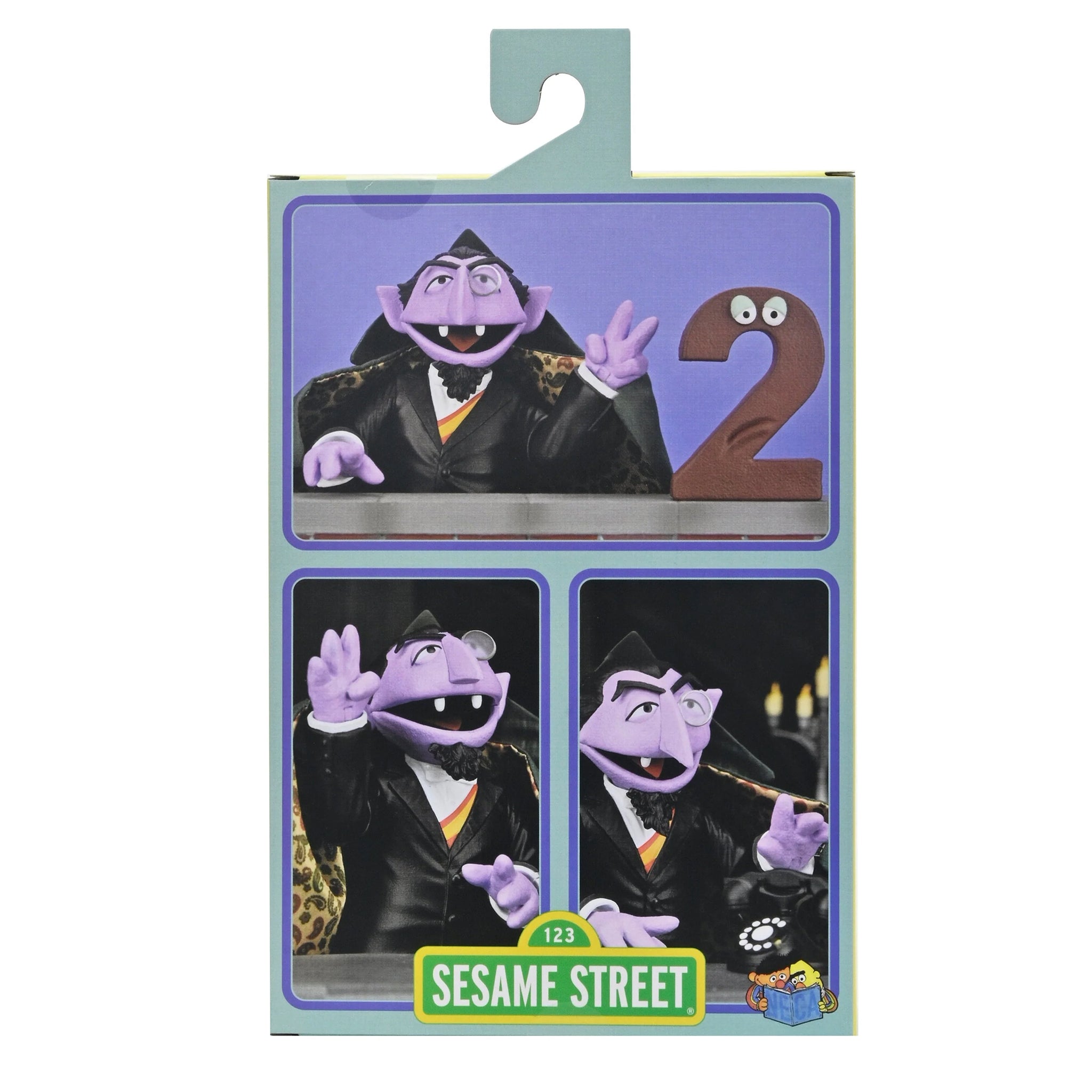 NECA Sesame Street Ultimate The Count Action Figure 17cm – TV Icons & Heroes, NECA, 17 cm, brand new collector item, Uncanny Collectibles Dublin Ireland