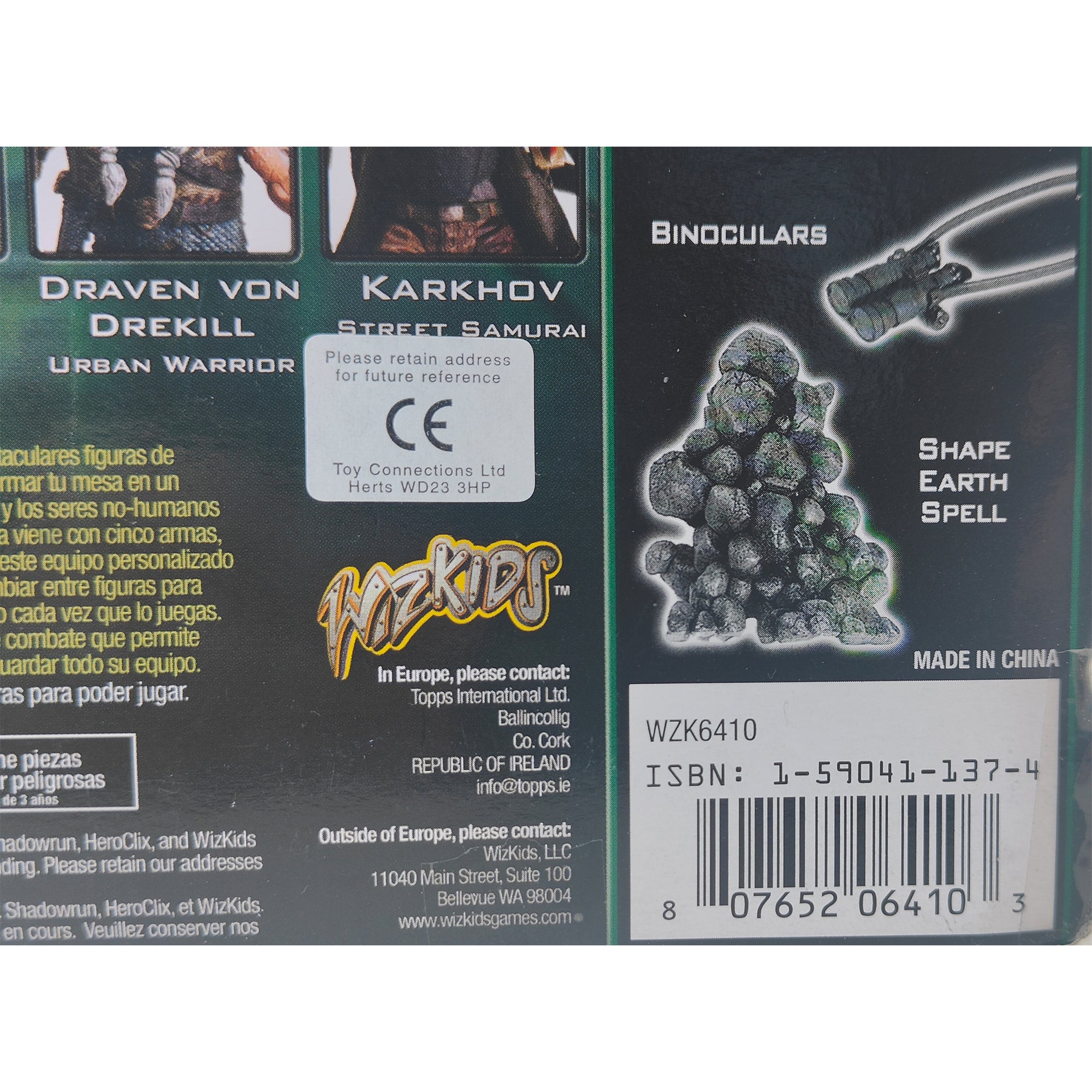 Shadowrun Duels Natokah Eagle Shaman Series Two WizKids Action Figure 2003 15cm