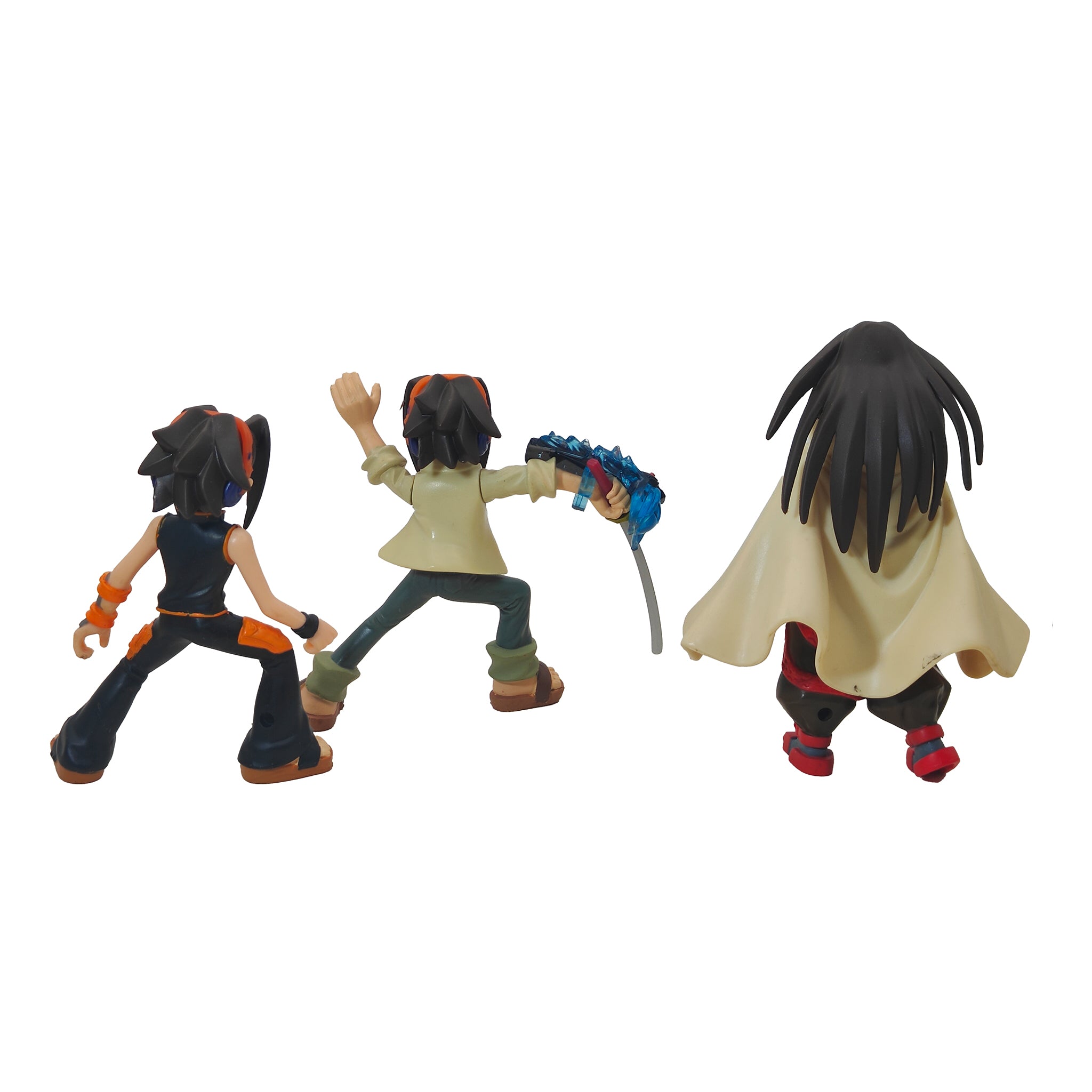 Shaman King Mattel Action Figure Bundle Yoh Asakura Len Tao Hao – Anime & Manga, Mattel, 10 cm, pre-owned collector piece, Uncanny Collectibles Dublin Ireland