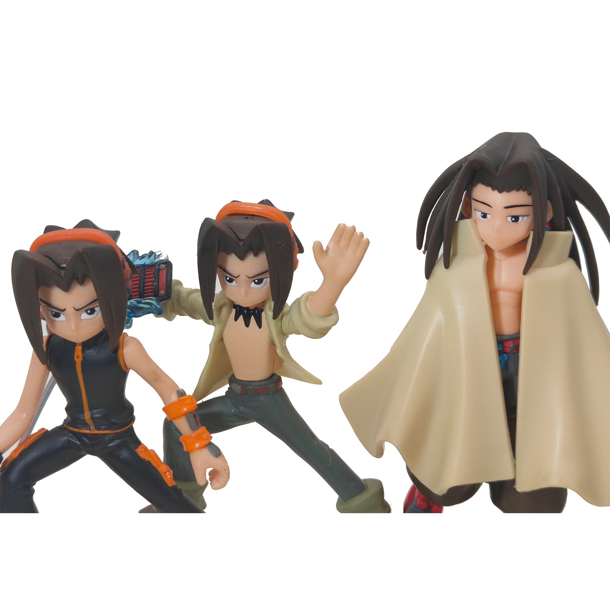 Shaman King Mattel Action Figure Bundle Yoh Asakura Len Tao Hao – Anime & Manga, Mattel, 10 cm, pre-owned collector piece, Uncanny Collectibles Dublin Ireland