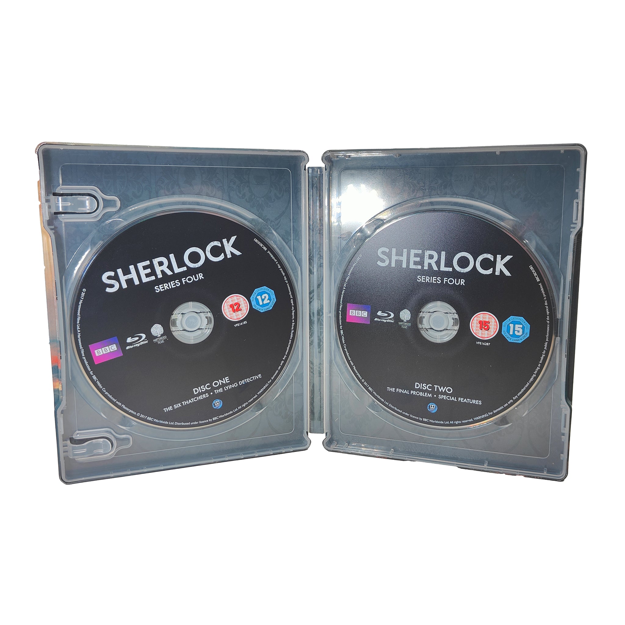 Sherlock Series 4 Blu-ray Exclusive Limited Edition Steelbook