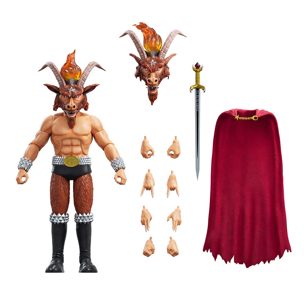 Slayer Ultimates Show No Mercy Minotaur 18 cm Action Figure Super7 2023 – Music, Super7, 18 cm, 2023, brand new collector item, Uncanny Collectibles Dublin Ireland