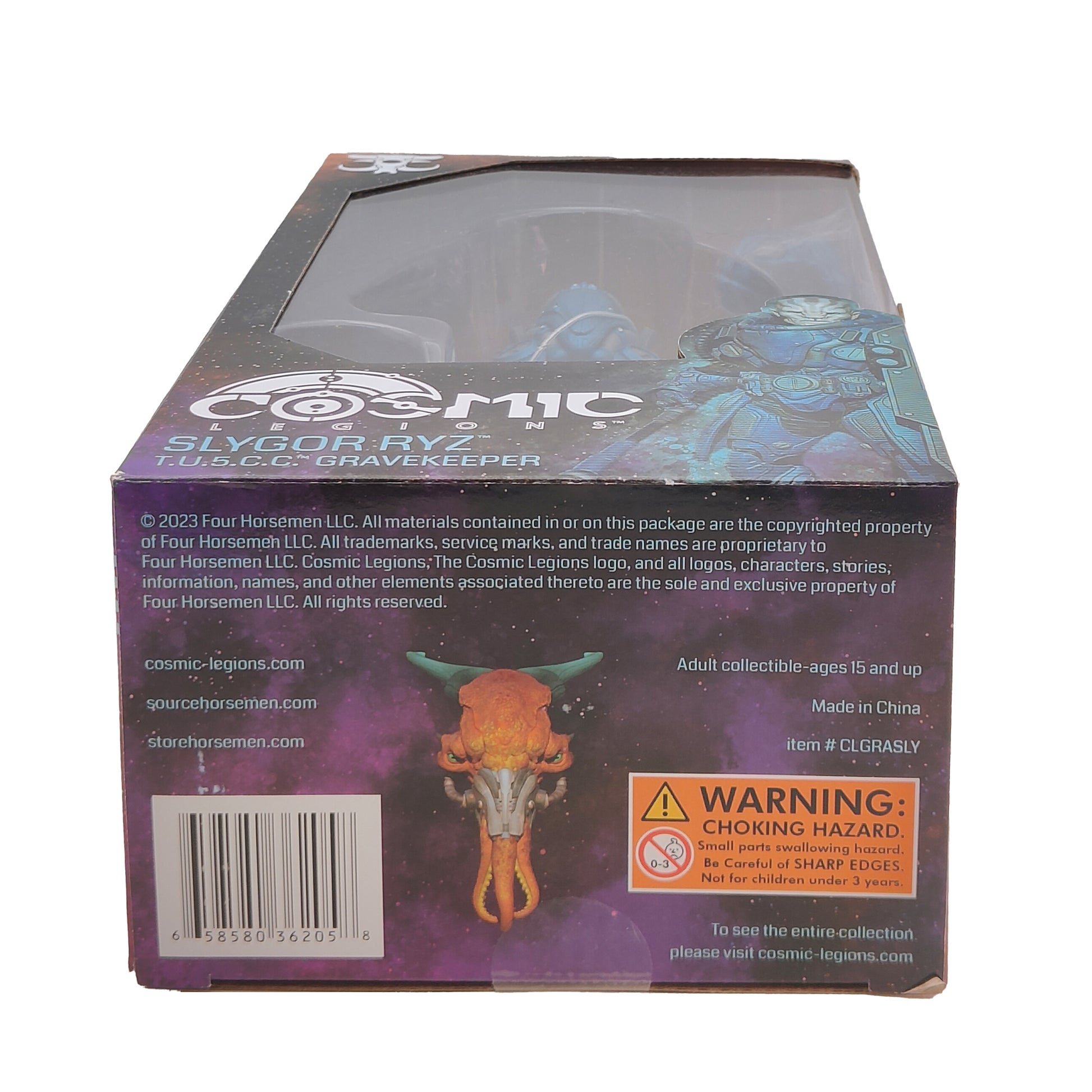 Slygor Ryz Four Horsemen Studios Cosmic Legions Hvalkatar Book Two Gravenight Action Figure 2023 15cm