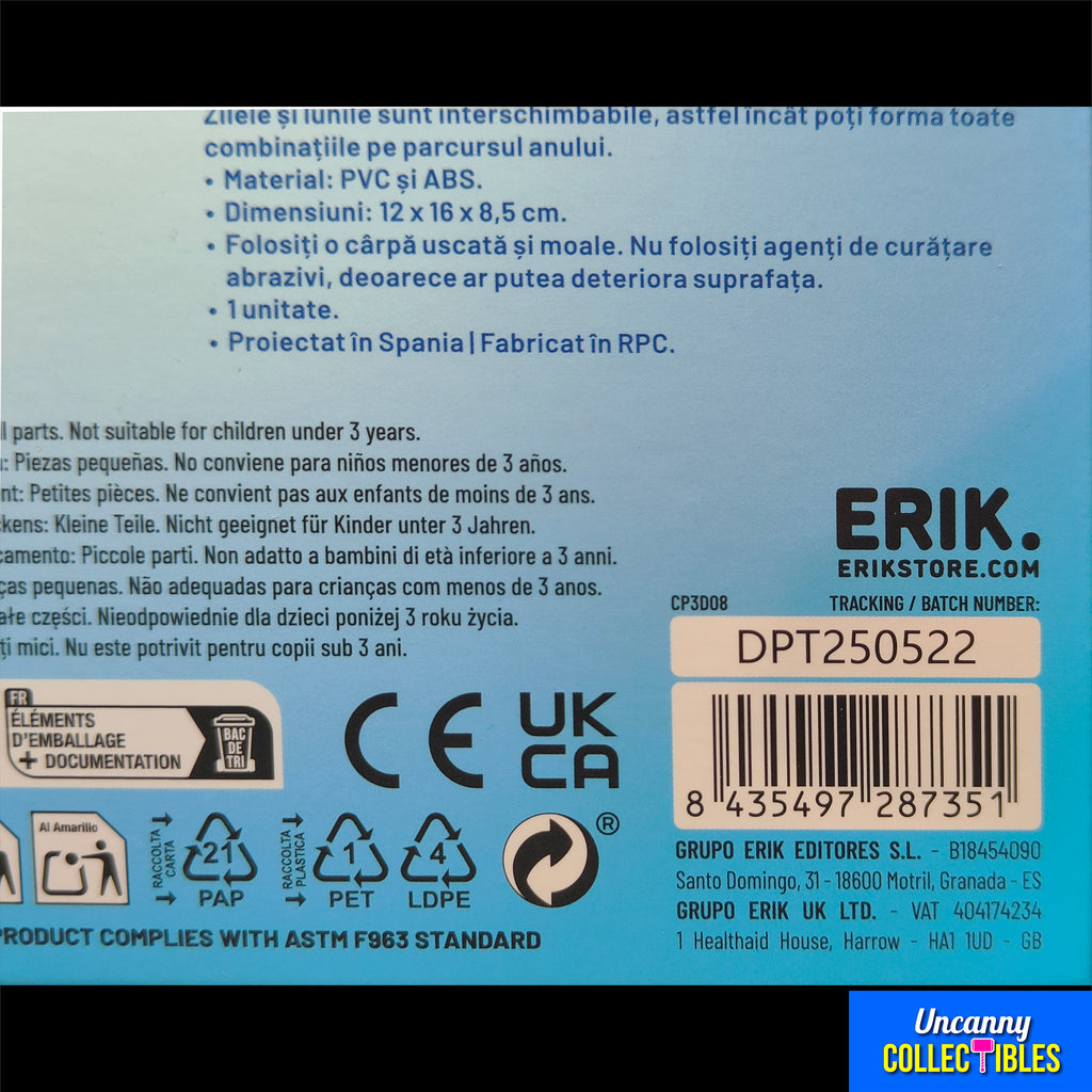 Sonic the Hedgehog 3D Perpetual Calendar Grupo Erik