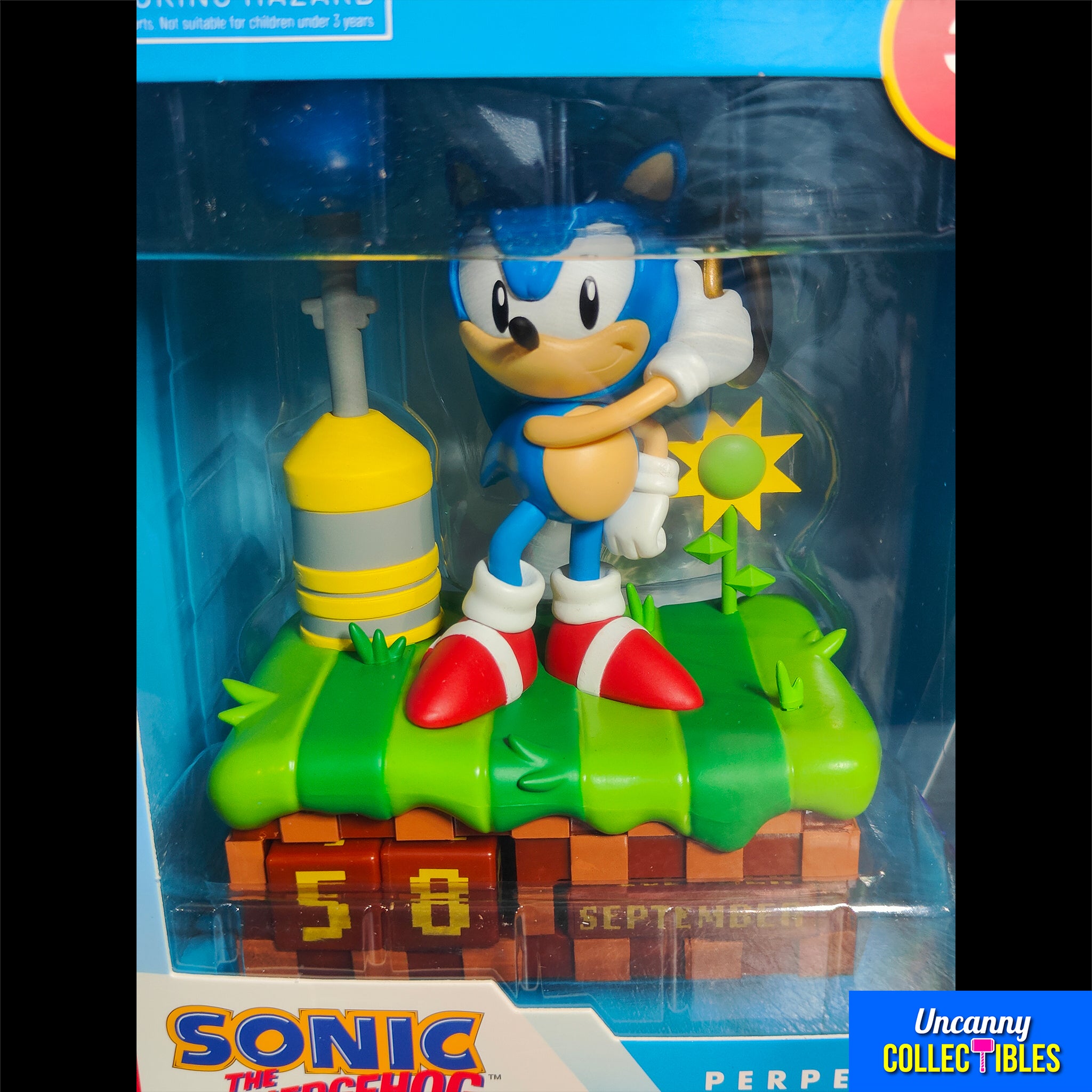 Sonic the Hedgehog 3D Perpetual Calendar Grupo Erik – Uncanny