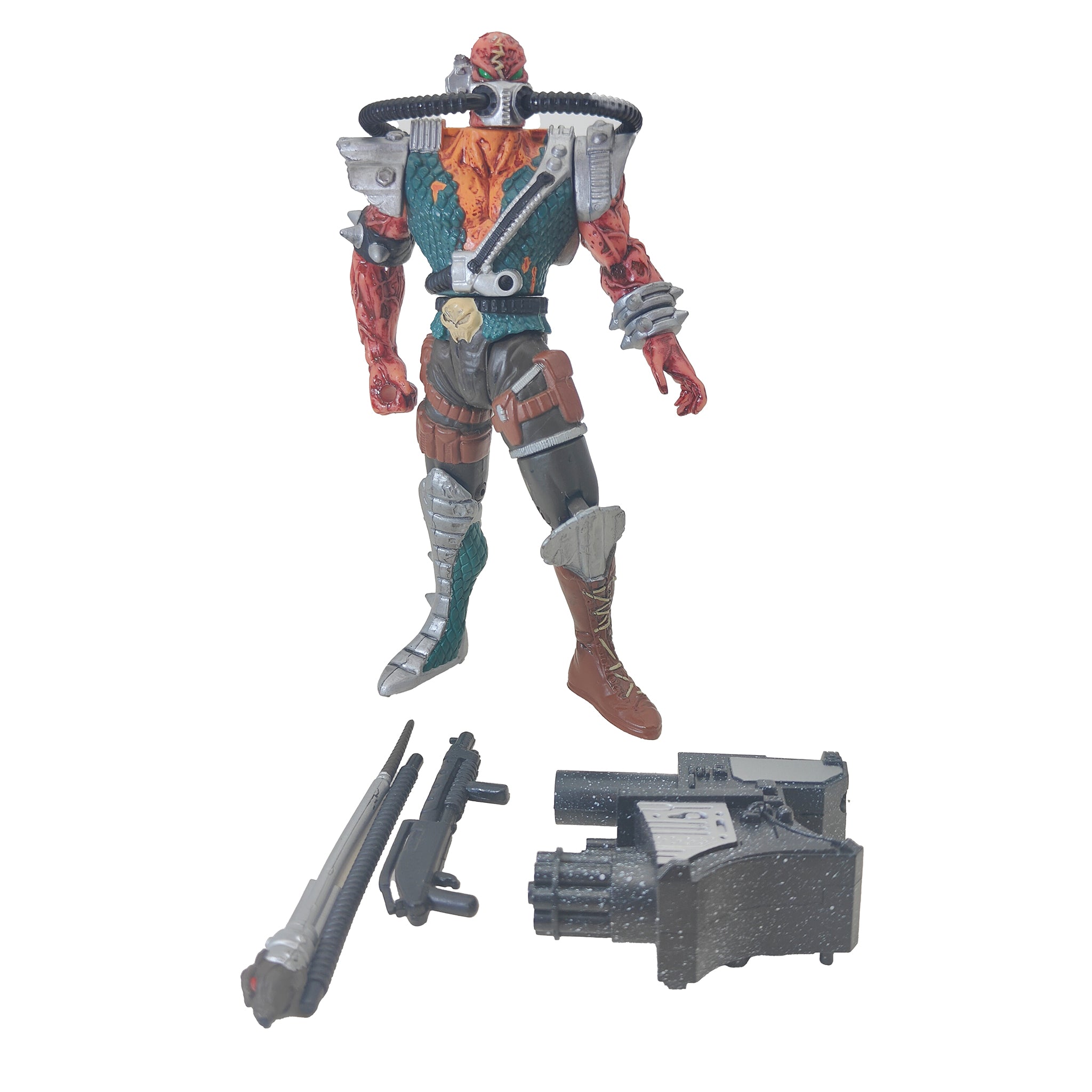 Spawn Red Nuclear Spawn McFarlane Toys Action Figure 1996 15cm – Spawn, McFarlane Toys, 15 cm, 1996, pre-owned collector piece, Uncanny Collectibles Dublin Ireland