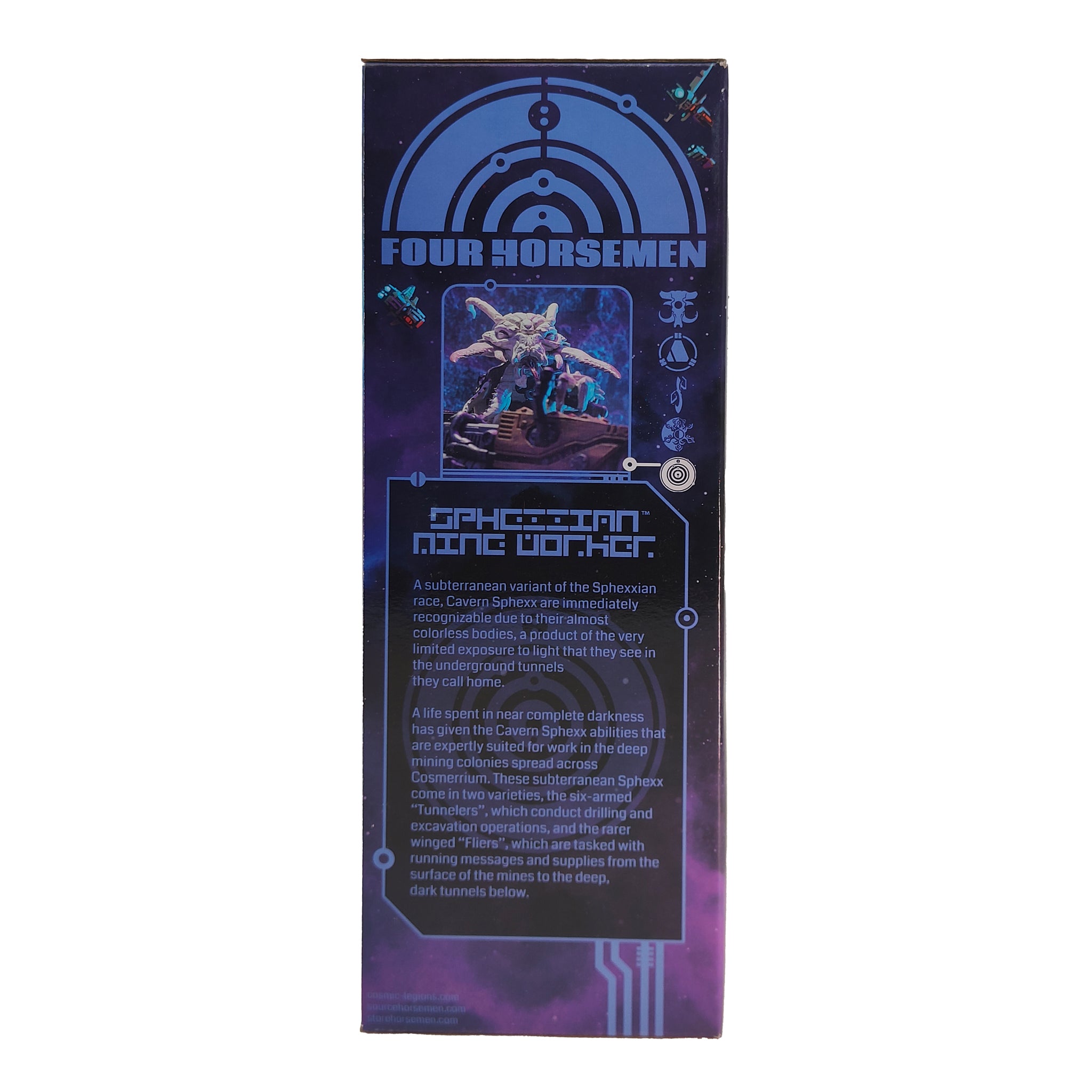 Sphexxian Mine Worker Four Horsemen Studios Cosmic Legions Outpost Zaxxius 2024 15cm – Cosmic Legions, Four Horsemen Studios, 15 cm, 2024, pre-owned collector piece, Uncanny Collectibles Dublin Ireland