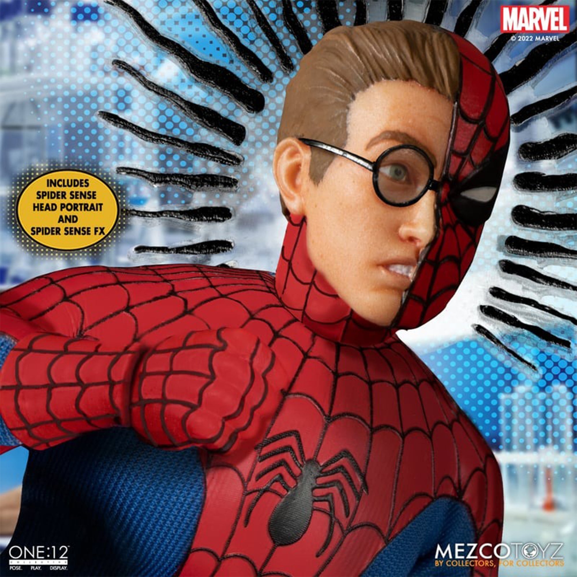 Marvel Amazing Spider-Man Mezco Toyz One:12 Collective Deluxe Edition Action Figure 16cm