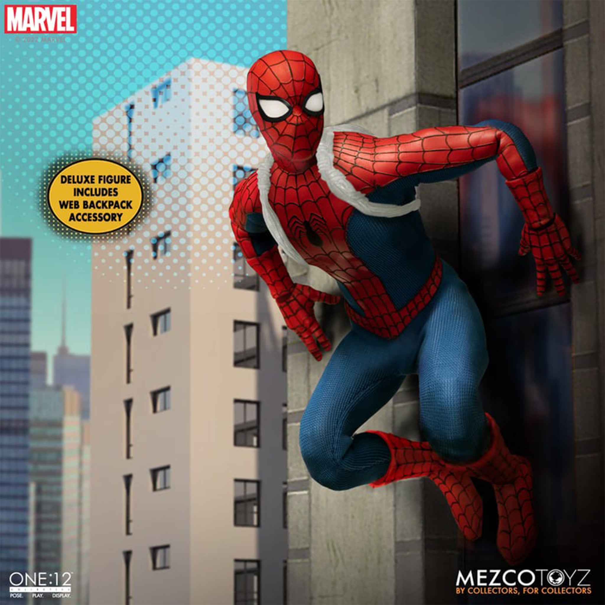 Marvel Amazing Spider-Man Mezco Toyz One:12 Collective Deluxe Edition Action Figure 16cm