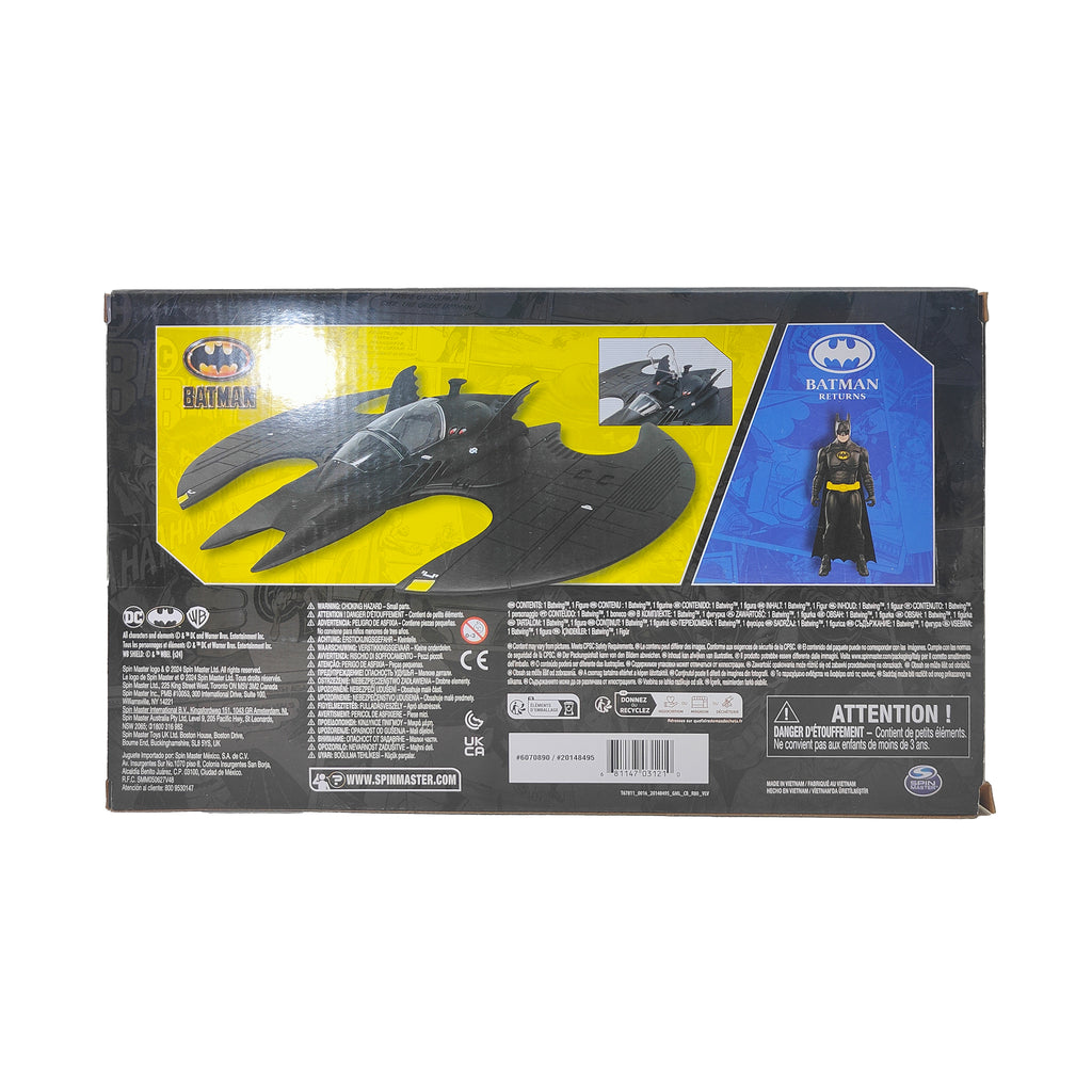 Spinmaster 1989 Batwing & 1992 Batman Returns Figure Set 2024 – Batman, Spinmaster, 10 cm, 2024, pre-owned collector piece, Uncanny Collectibles Dublin Ireland