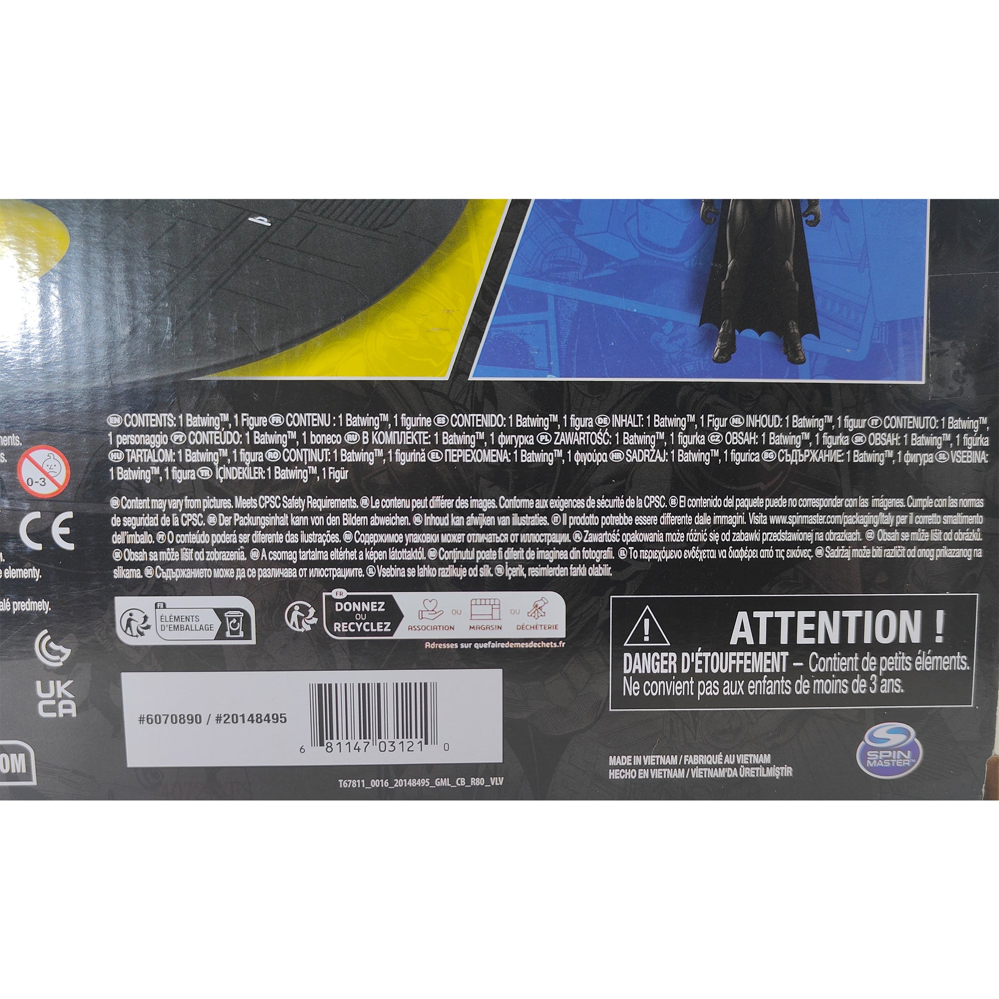 Spinmaster 1989 Batwing & 1992 Batman Returns Figure Set 2024