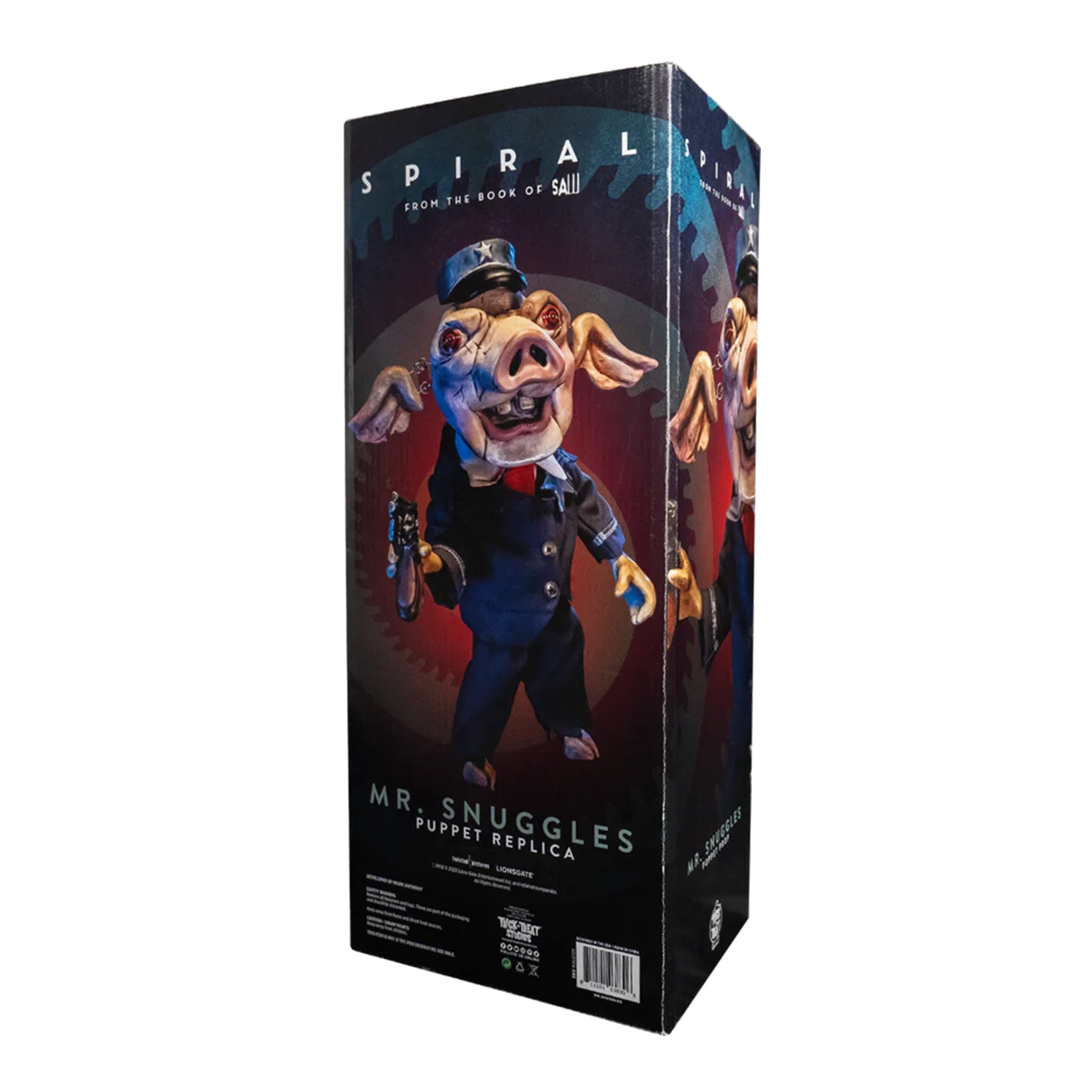 Spiral From The Book Of Saw Mr Snuggles  Trick or Treat Studios Puppet 42cm