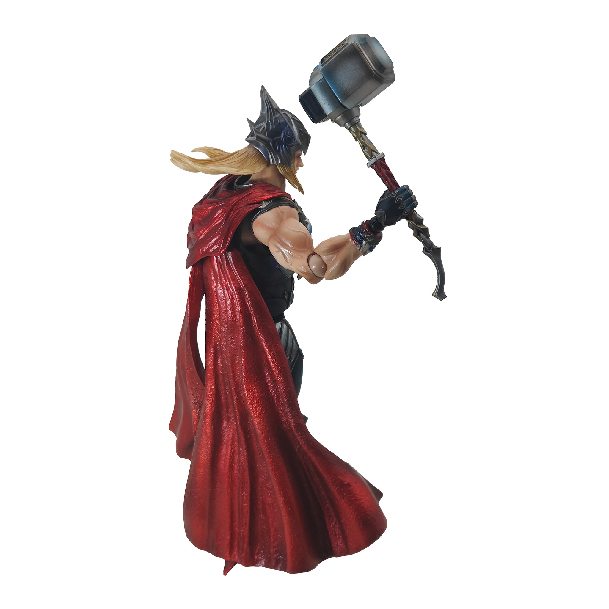 Square Enix Marvel Universe Thor Hitoshi Kondo Variant Play Arts Kai Action Figure – Avengers, Square Enix, 27 cm, pre-owned collector piece, Uncanny Collectibles Dublin Ireland