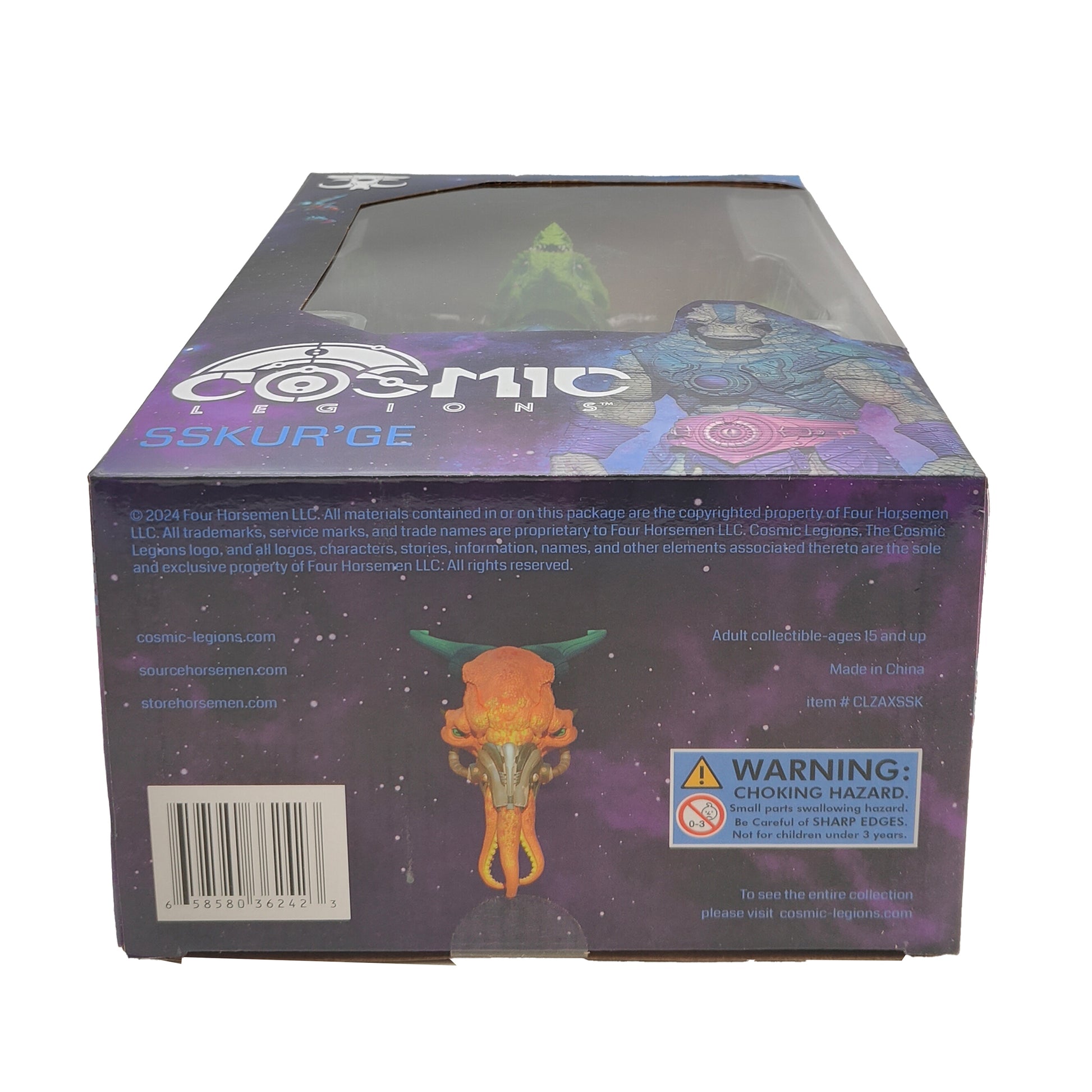 Sskur'ge Four Horsemen Studios Cosmic Legions Outpost Zaxxius Ogre Scale Action Figure 2024 25cm