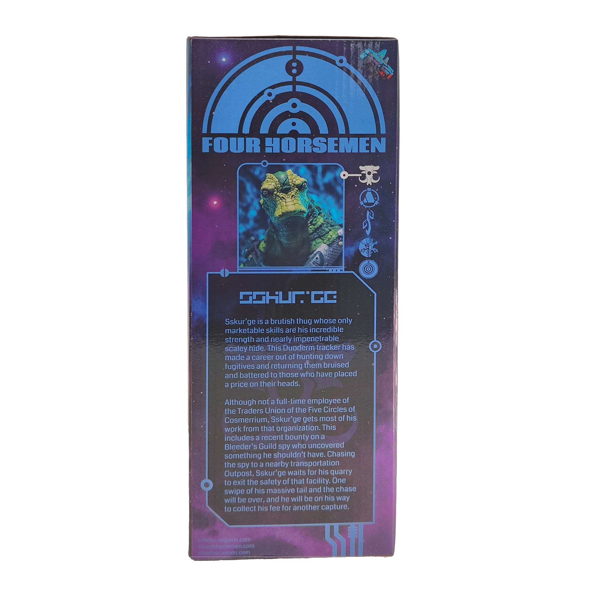 Sskur'ge Four Horsemen Studios Cosmic Legions Outpost Zaxxius Ogre Scale Action Figure 2024 25cm