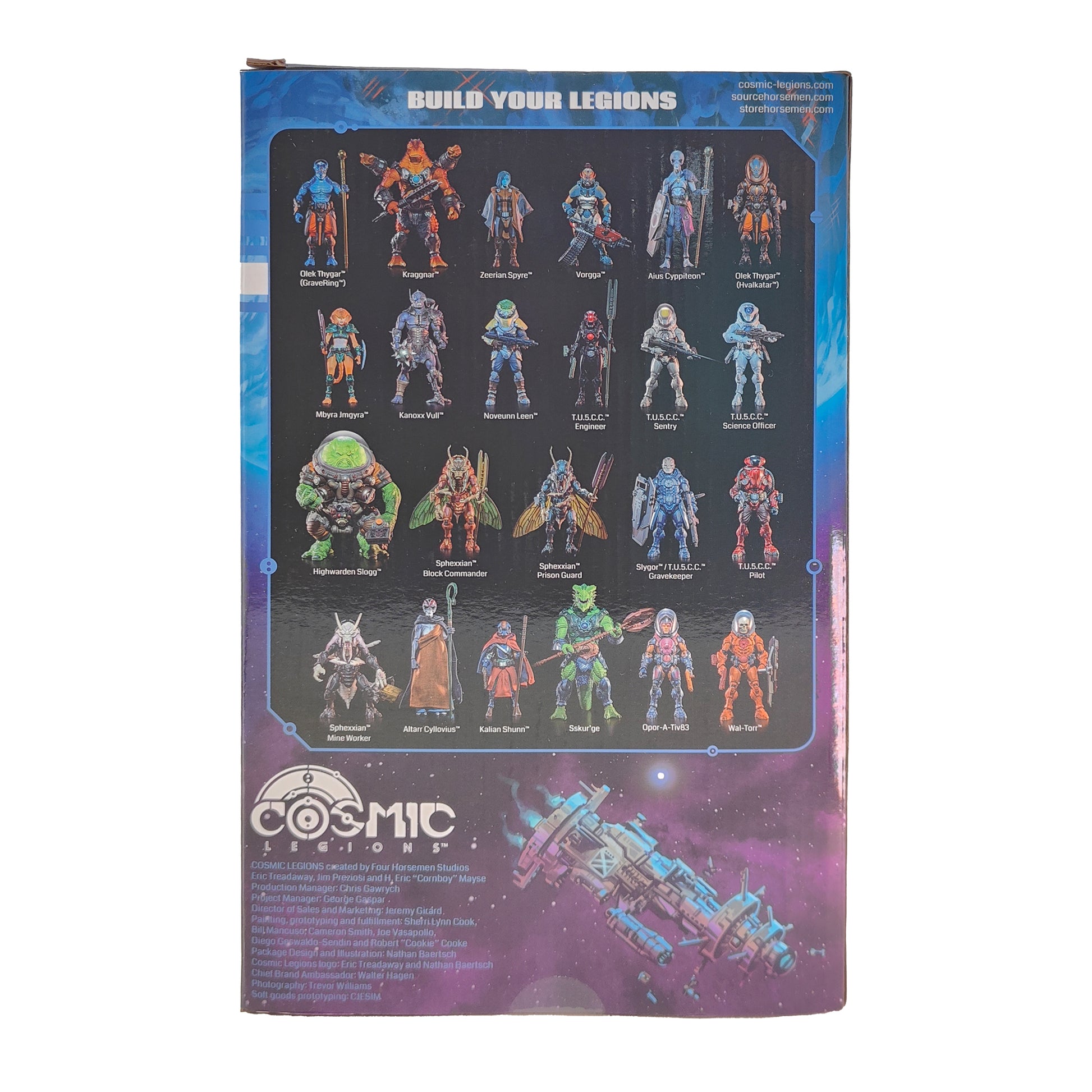 Sskur'ge Four Horsemen Studios Cosmic Legions Outpost Zaxxius Ogre Scale Action Figure 2024 25cm
