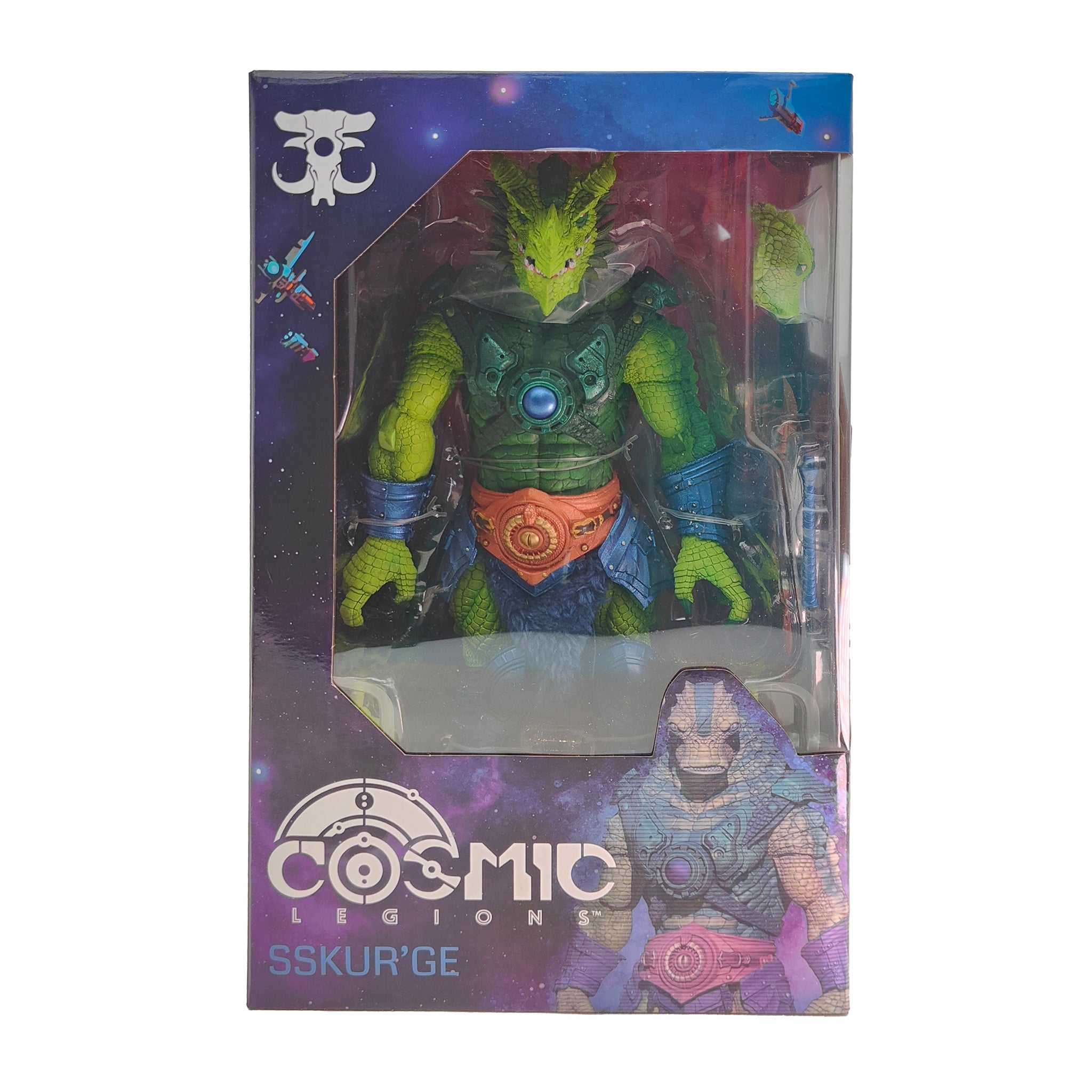 Sskur'ge Four Horsemen Studios Cosmic Legions Outpost Zaxxius Ogre Scale Action Figure 2024 25cm – Cosmic Legions, Four Horsemen Studios, 25 cm, 2024, pre-owned collector piece, Uncanny Collectibles Dublin Ireland