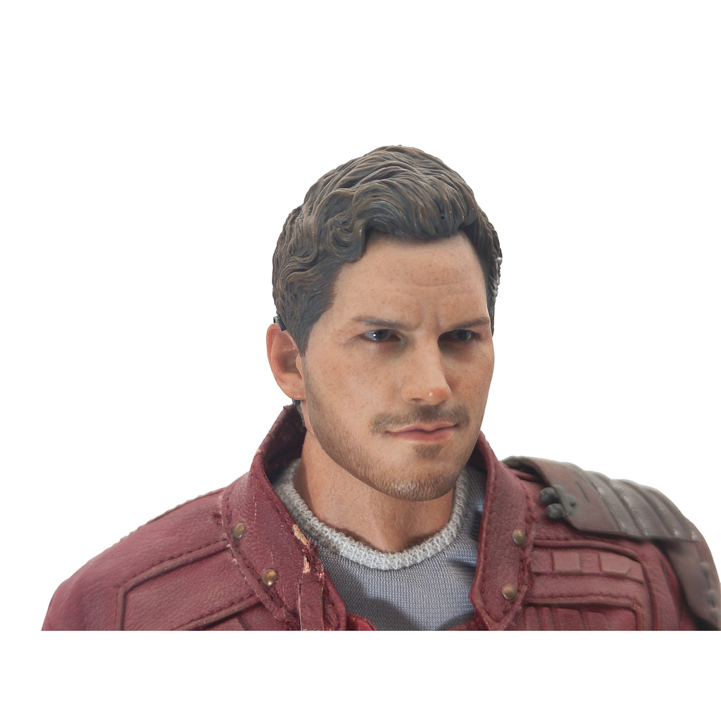Star Lord Guardians Of The Galaxy Vol 1 MMS 255 Hot Toys 1/6 Scale Action Figure 2014 – Guardians of the Galaxy, Hot Toys, 31 cm, 2014, pre-owned collector piece, Uncanny Collectibles Dublin Ireland