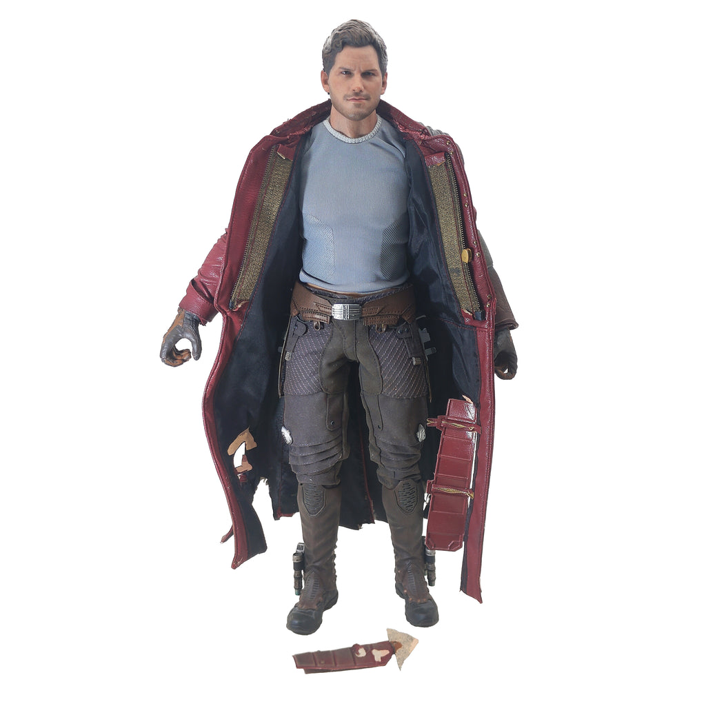 Star Lord Guardians Of The Galaxy Vol 1 MMS 255 Hot Toys 1/6 Scale Action Figure 2014 – Guardians of the Galaxy, Hot Toys, 31 cm, 2014, pre-owned collector piece, Uncanny Collectibles Dublin Ireland