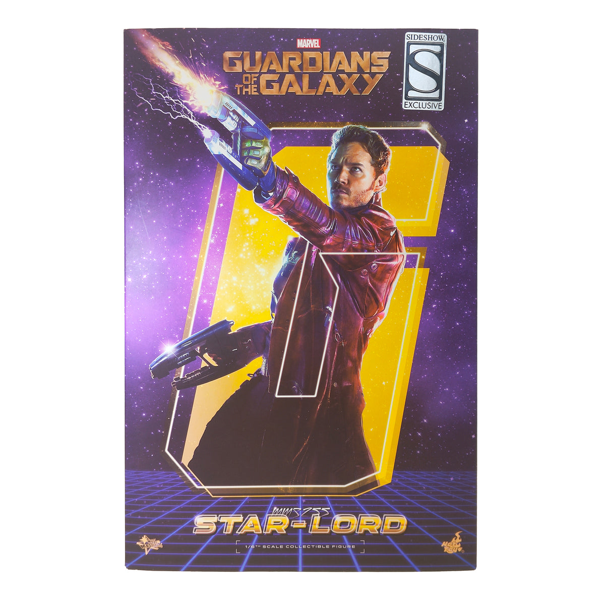 Star Lord Guardians Of The Galaxy Vol 1 MMS 255 Hot Toys 1/6 Scale Action Figure 2014 – Guardians of the Galaxy, Hot Toys, 31 cm, 2014, pre-owned collector piece, Uncanny Collectibles Dublin Ireland