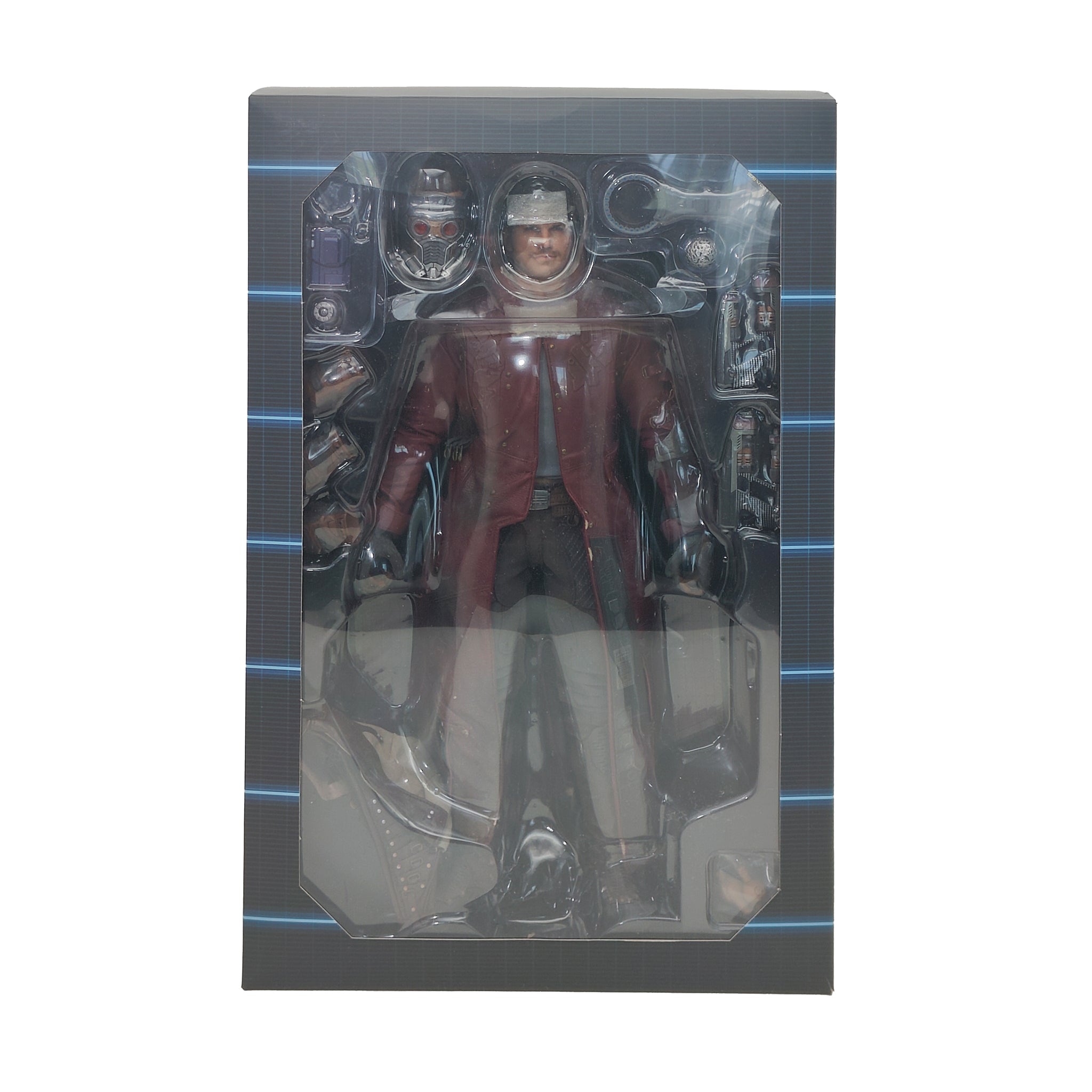 Star Lord Guardians Of The Galaxy Vol 1 MMS 255 Hot Toys 1/6 Scale Action Figure 2014 – Guardians of the Galaxy, Hot Toys, 31 cm, 2014, pre-owned collector piece, Uncanny Collectibles Dublin Ireland