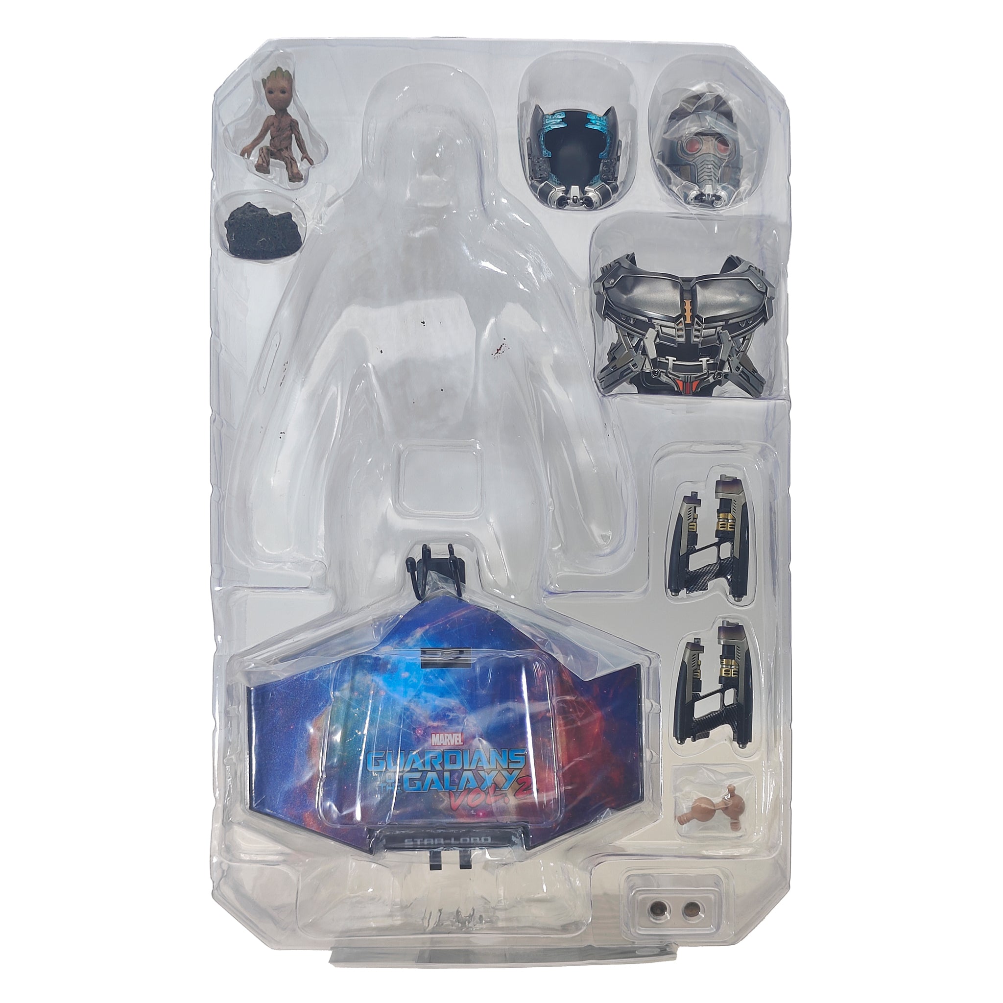 Star-Lord Guardians of the Galaxy Vol 2 Deluxe Hot Toys MMS 421 1/6 Scale Figure