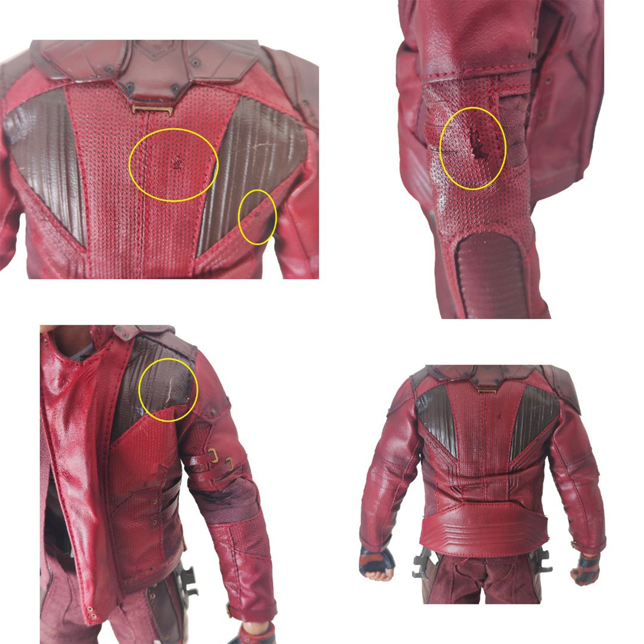 Star-Lord Guardians of the Galaxy Vol 2 Deluxe Hot Toys MMS 421 1/6 Scale Figure