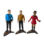 Star Trek 1991 Hamilton Collection Kirk Spock McCoy Uhura Scotty Sulu Chekov PVC Figures