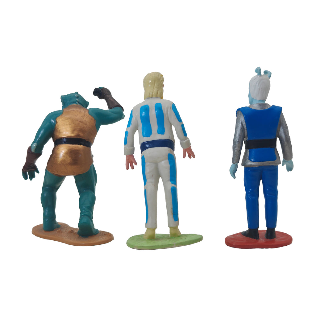 Star Trek 1991 Hamilton Collection Gorn Mugato Andorian Tellarite Talosian PVC Figures – TV Icons & Heroes, Vintage Brands, 9 cm, 1991, pre-owned collector piece, Uncanny Collectibles Dublin Ireland