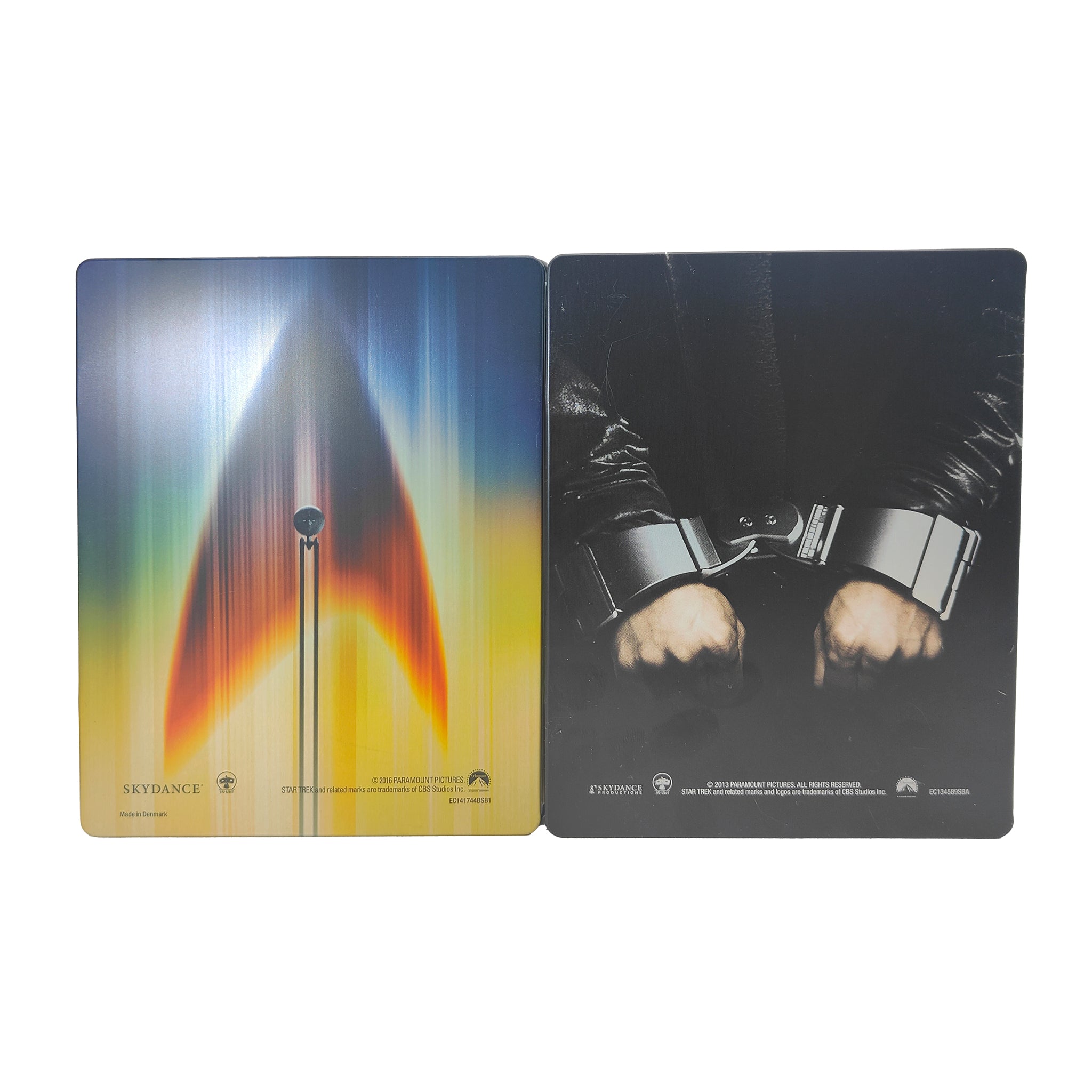 Star Trek Beyond & Into Darkness Blu-ray Steelbook Bundle