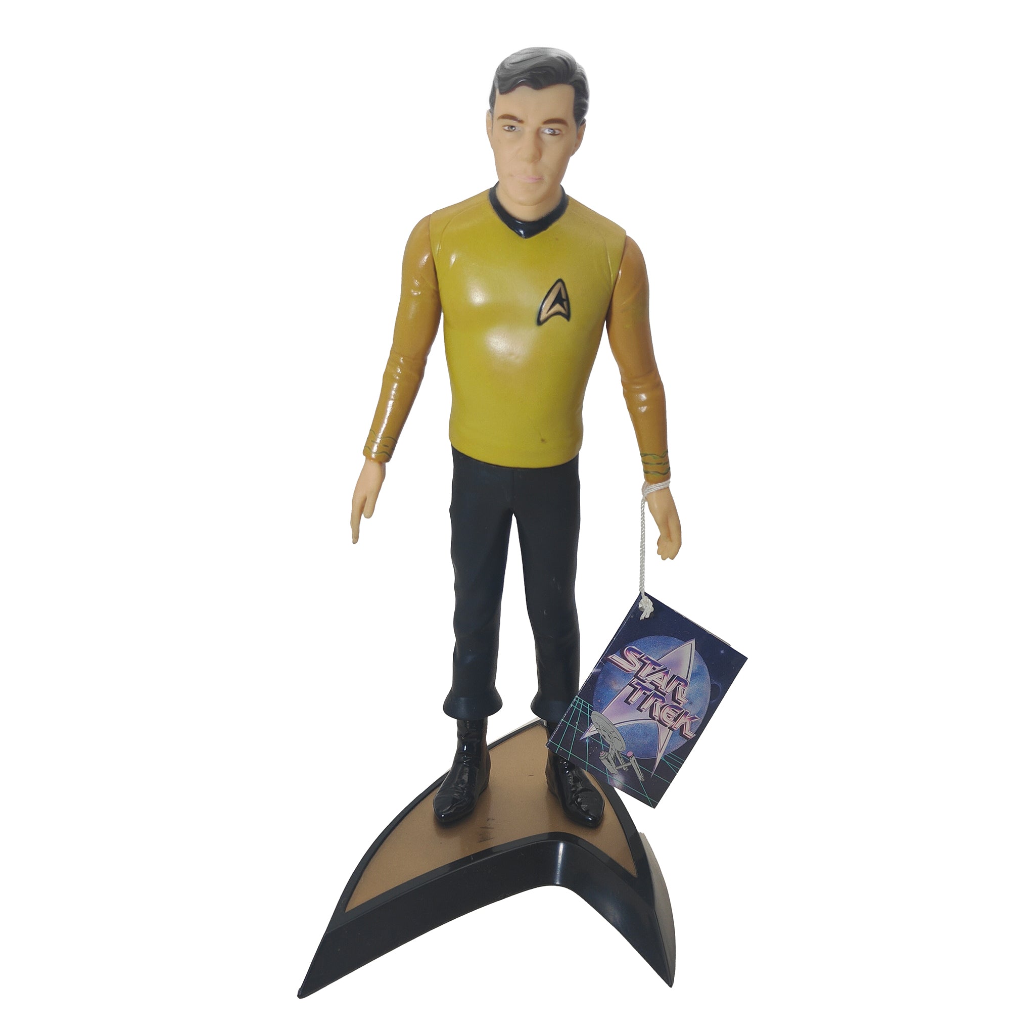 Star Trek Captain James T Kirk Figure Hamilton Gifts  1991 – TV Icons & Heroes, Vintage Brands, 26 cm, 1991, pre-owned collector piece, Uncanny Collectibles Dublin Ireland