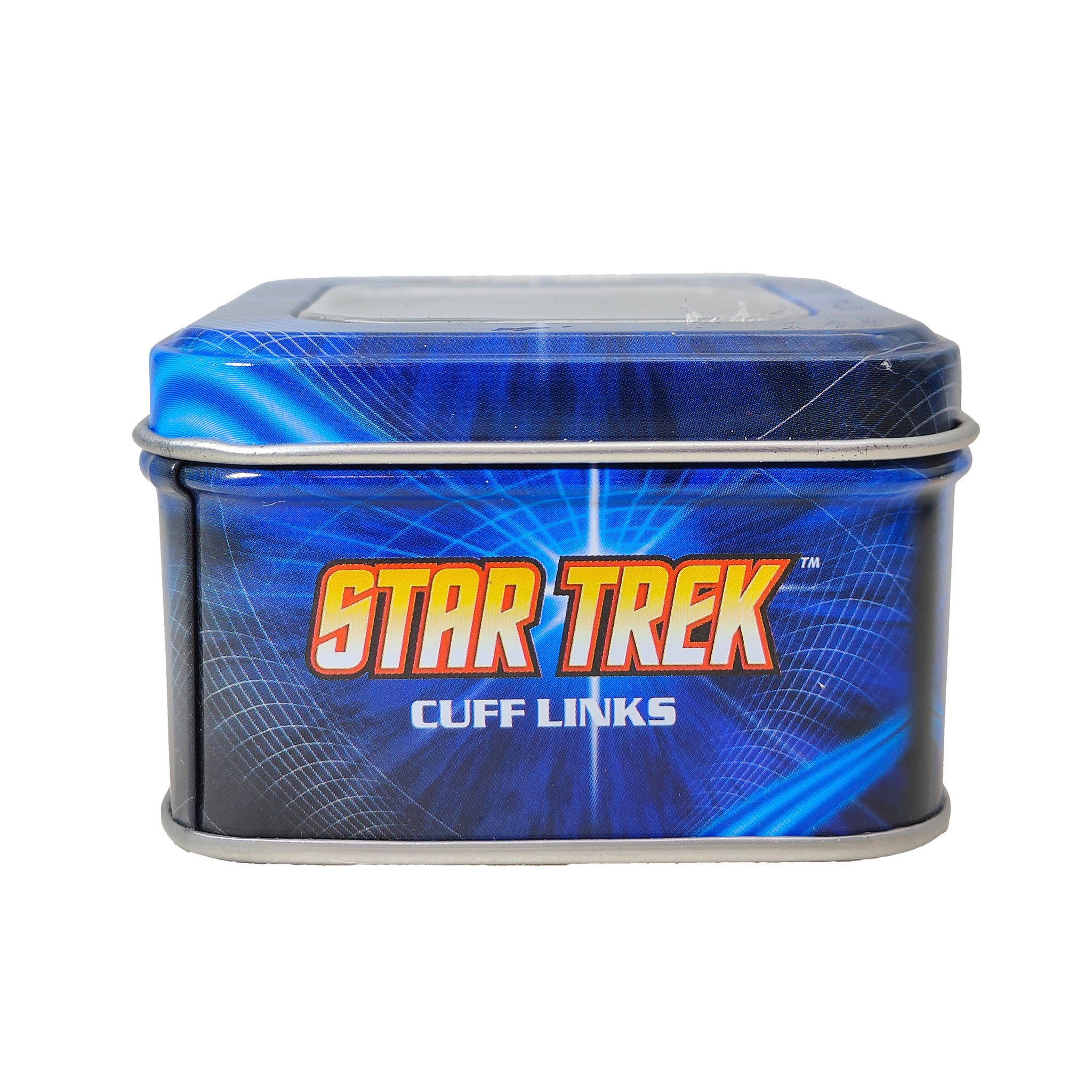 Star Trek Enterprise Insignia Cuff Links 2009 – TV Icons & Heroes, Vintage Brands, 2 cm, 2009, pre-owned collector piece, Uncanny Collectibles Dublin Ireland