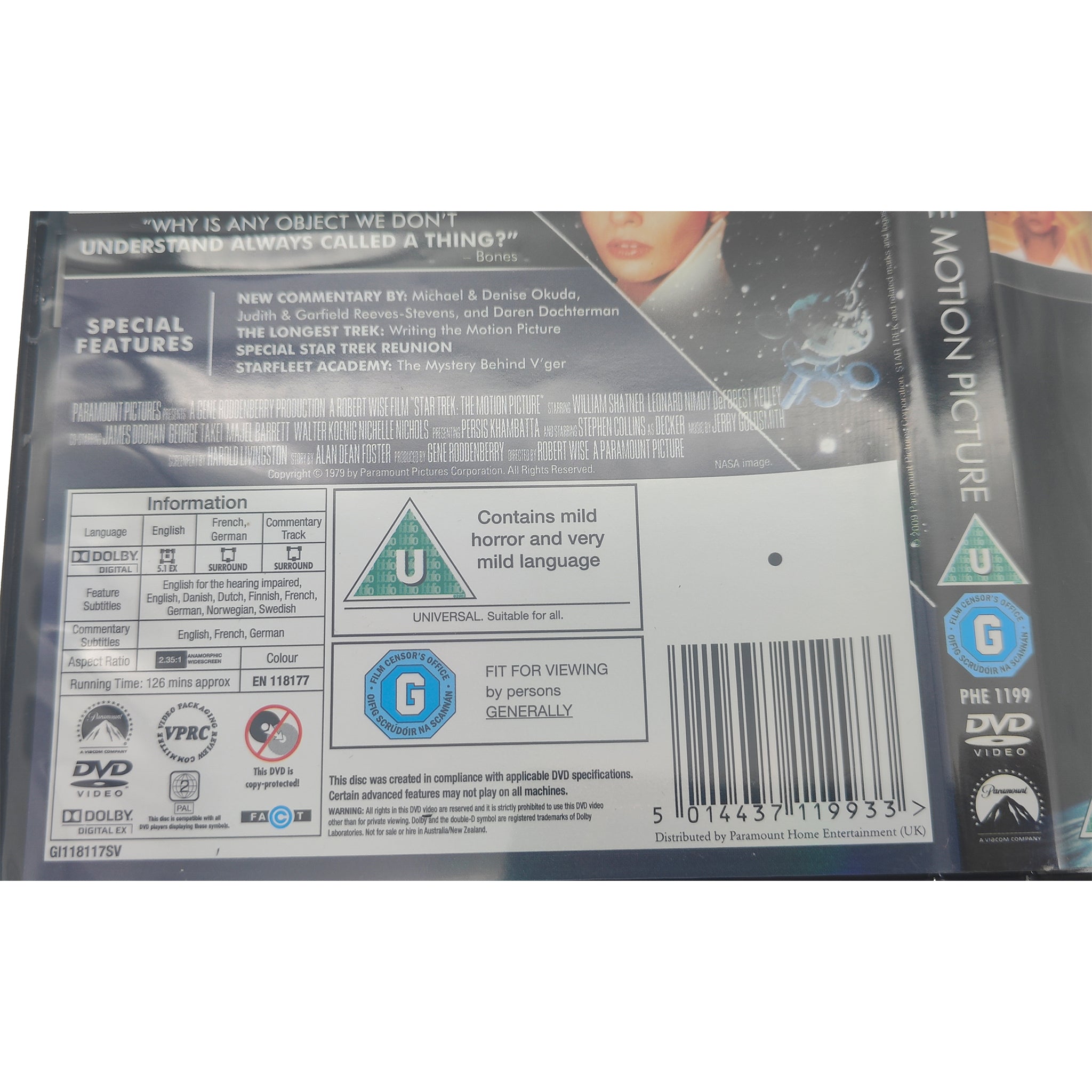 Star Trek Legends of the Final Frontier DVD Collection Box Set