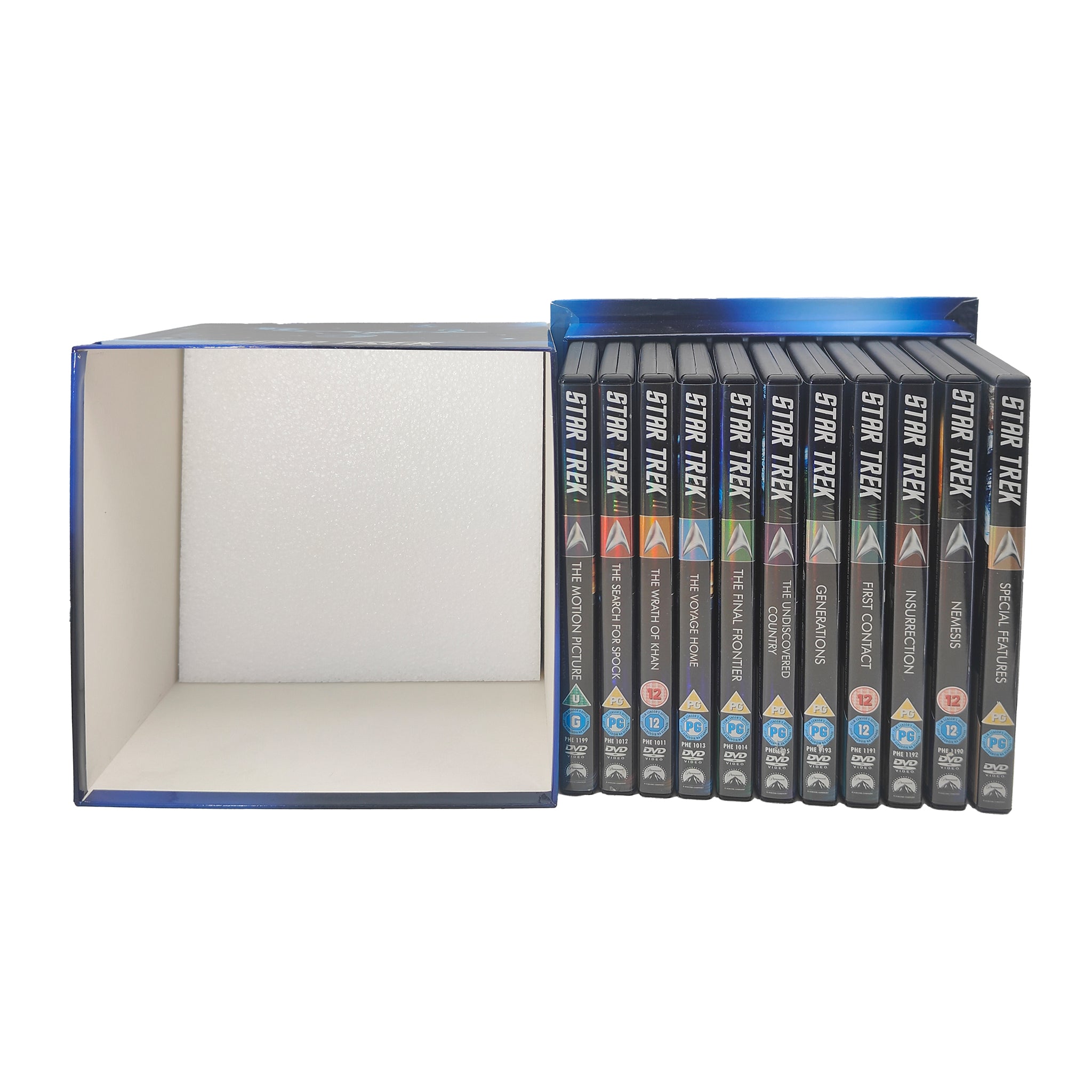 Star Trek Legends of the Final Frontier DVD Collection Box Set – TV Icons & Heroes, Paramount, -, pre-owned collector piece, Uncanny Collectibles Dublin Ireland