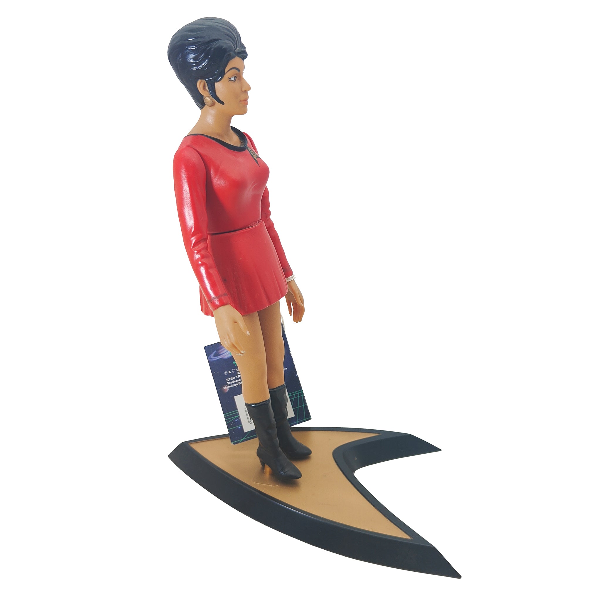 Star Trek Lieutenant Uhura Figure Hamilton Gifts  1991 – TV Icons & Heroes, Vintage Brands, 26 cm, 1991, pre-owned collector piece, Uncanny Collectibles Dublin Ireland