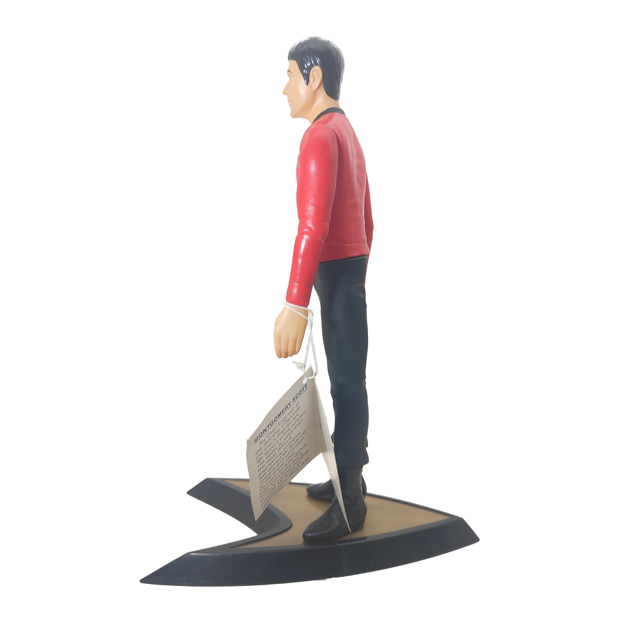 Star Trek Montgomery Scotty Scott Figure Hamilton Gifts  1991 – TV Icons & Heroes, Vintage Brands, 26 cm, 1991, pre-owned collector piece, Uncanny Collectibles Dublin Ireland