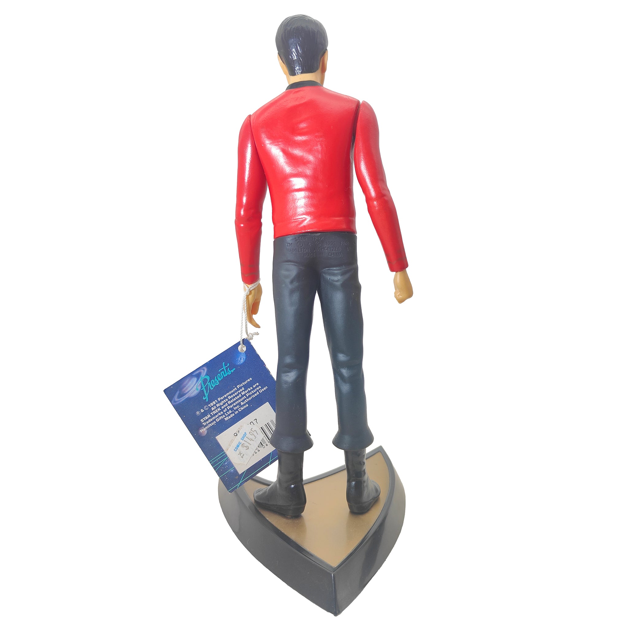 Star Trek Montgomery Scotty Scott Figure Hamilton Gifts  1991 – TV Icons & Heroes, Vintage Brands, 26 cm, 1991, pre-owned collector piece, Uncanny Collectibles Dublin Ireland