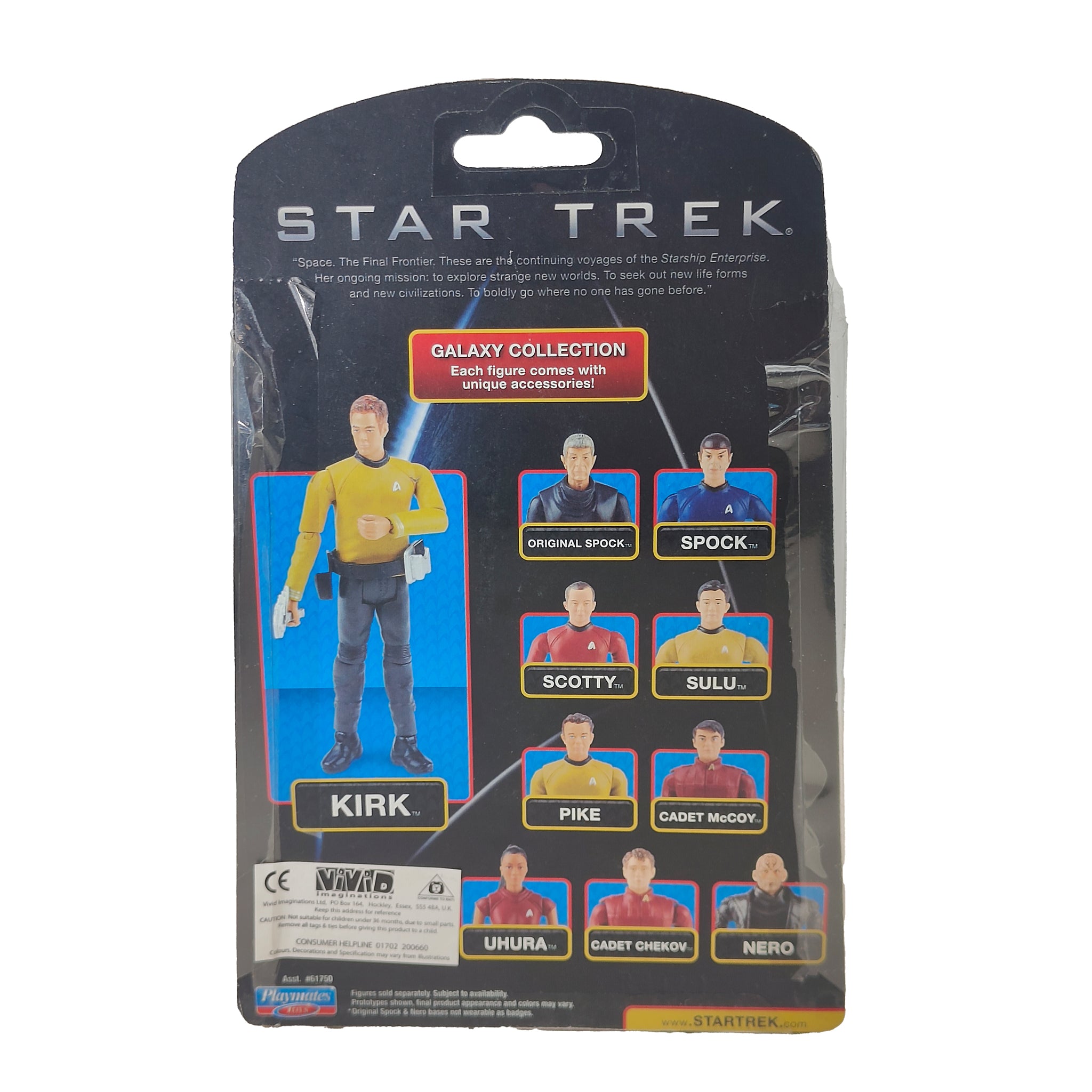 Star Trek Movie Scotty Galaxy Collection Playmates Figure 2009