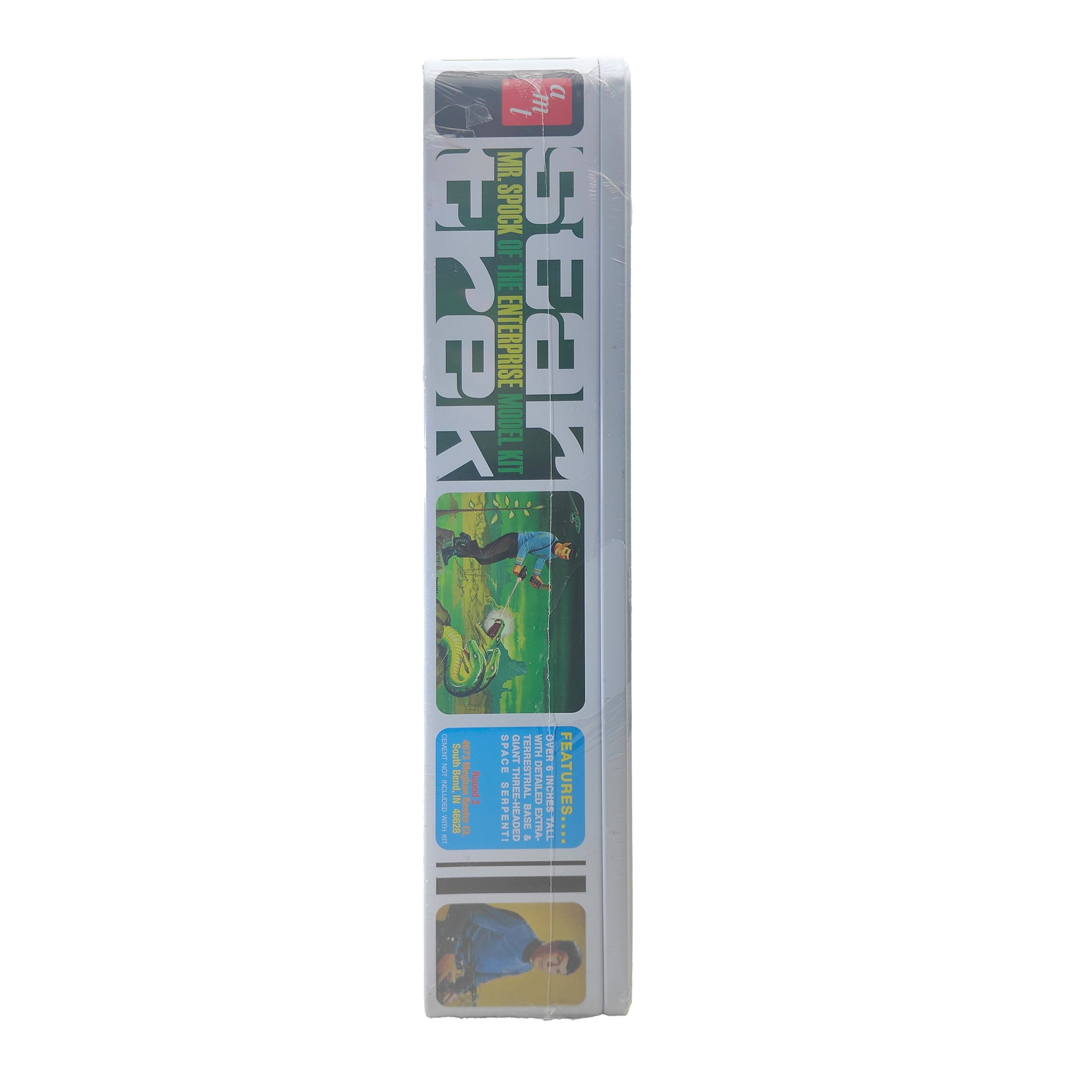 Star Trek Mr Spock AMT Plastic Model Kit 1:8 Scale Collectors Tin – TV Icons & Heroes, AMT, -, pre-owned collector piece, Uncanny Collectibles Dublin Ireland