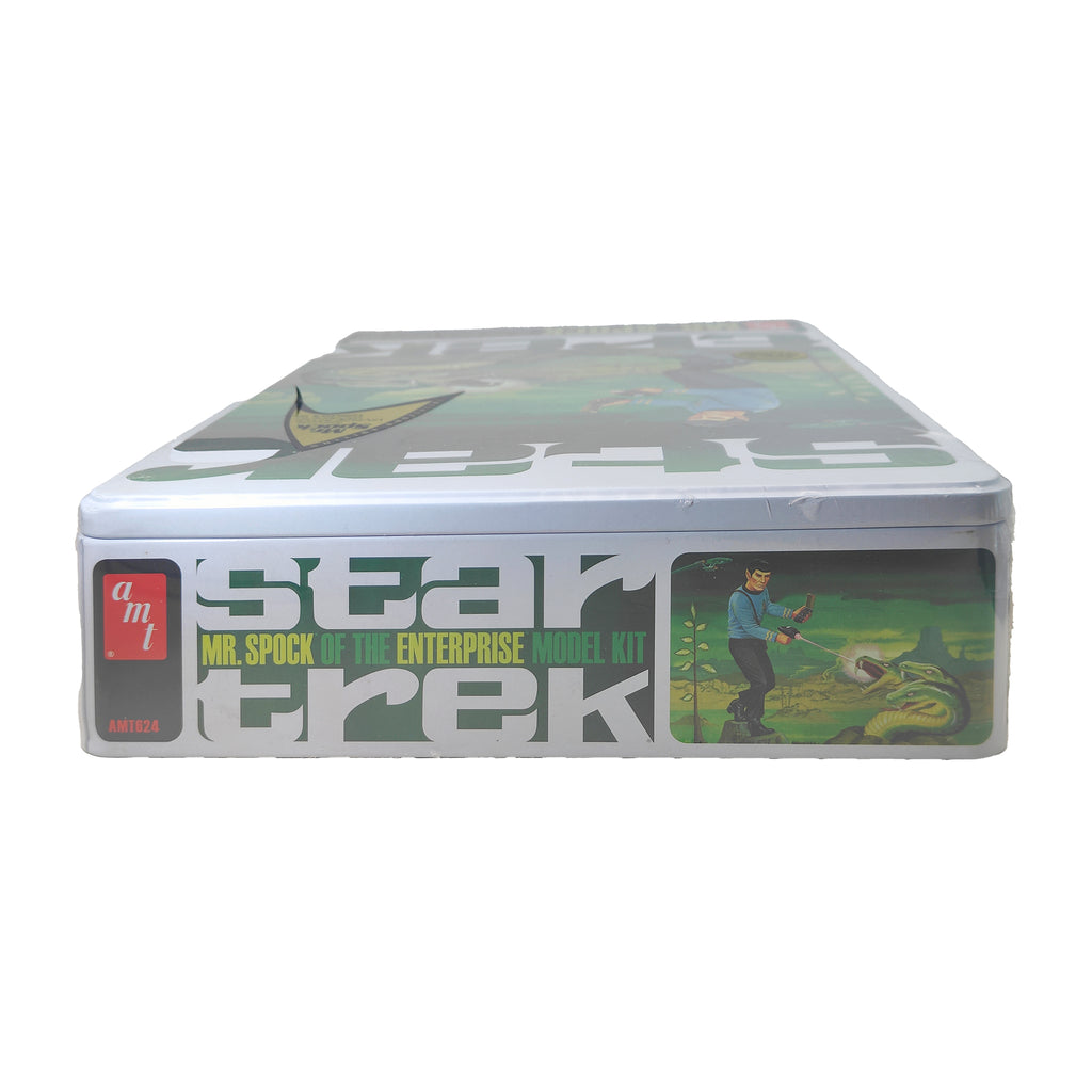 Star Trek Mr Spock AMT Plastic Model Kit 1:8 Scale Collectors Tin