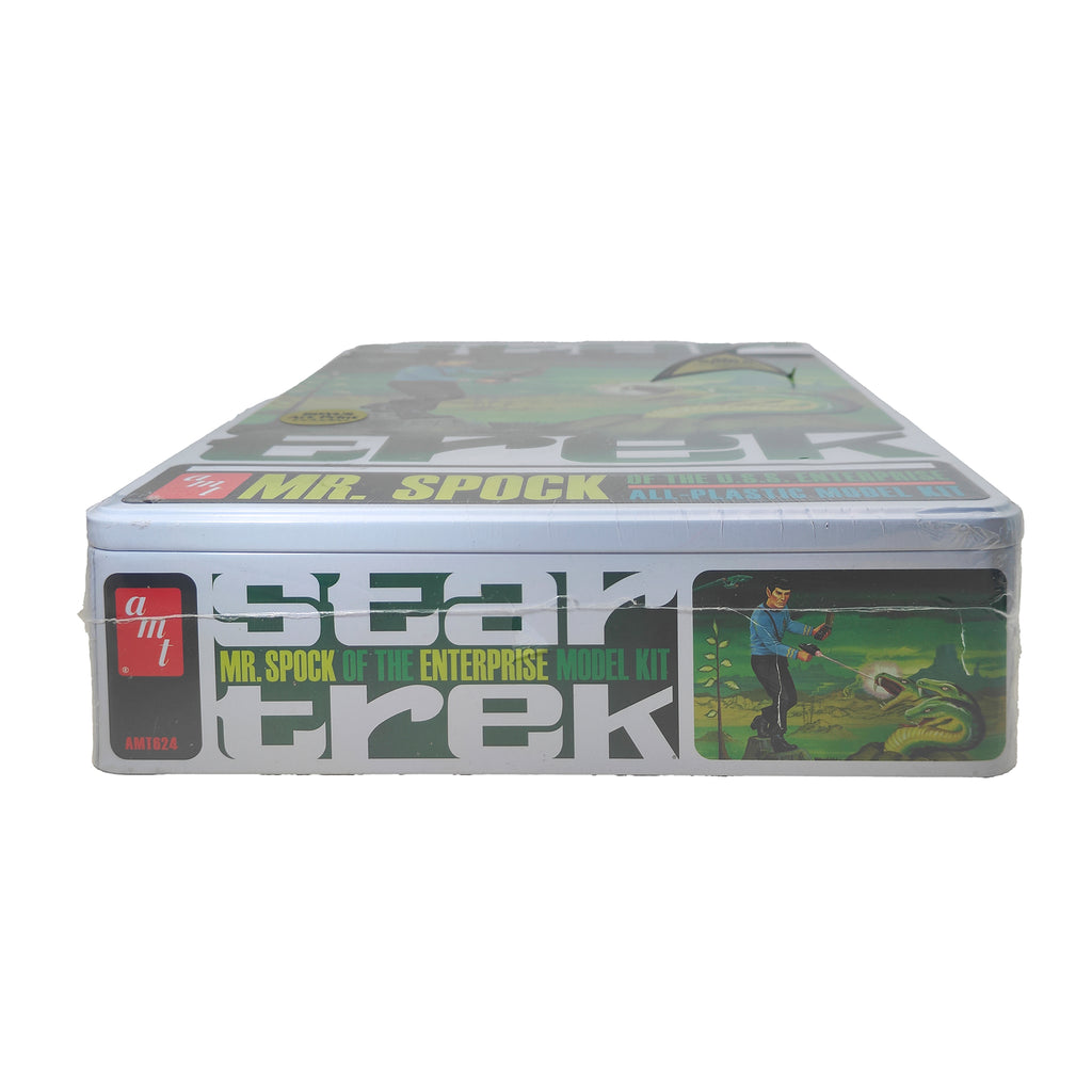 Star Trek Mr Spock AMT Plastic Model Kit 1:8 Scale Collectors Tin
