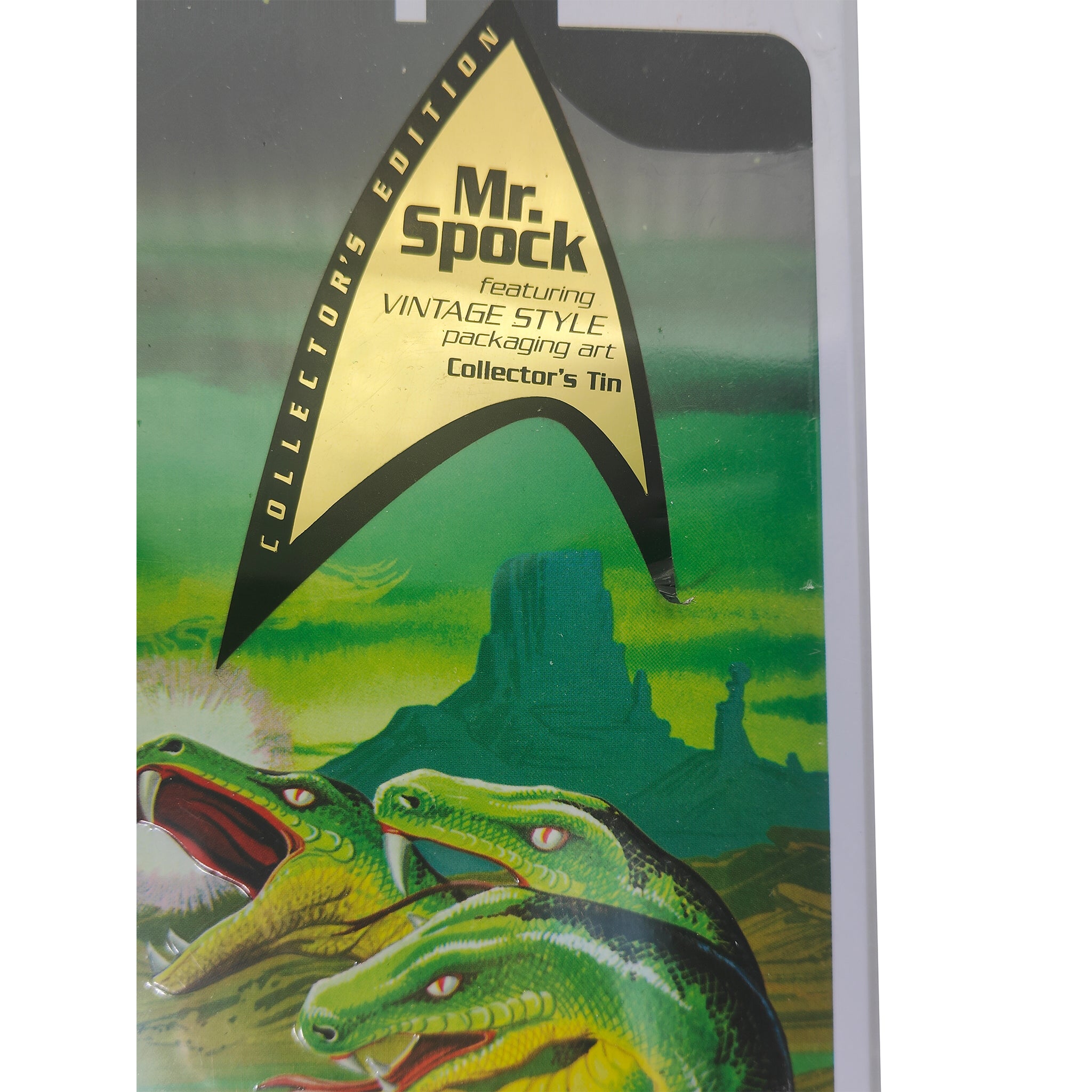 Star Trek Mr Spock AMT Plastic Model Kit 1:8 Scale Collectors Tin