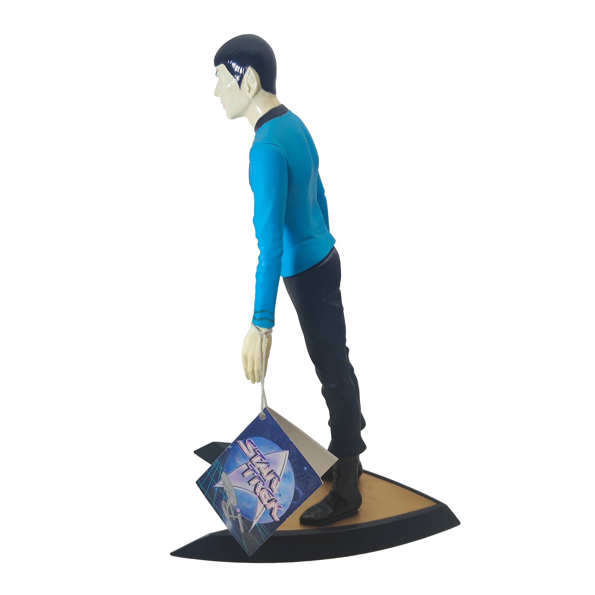Star Trek Mr Spock Figure Hamilton Gifts  1991 – TV Icons & Heroes, Vintage Brands, 26 cm, 1991, pre-owned collector piece, Uncanny Collectibles Dublin Ireland
